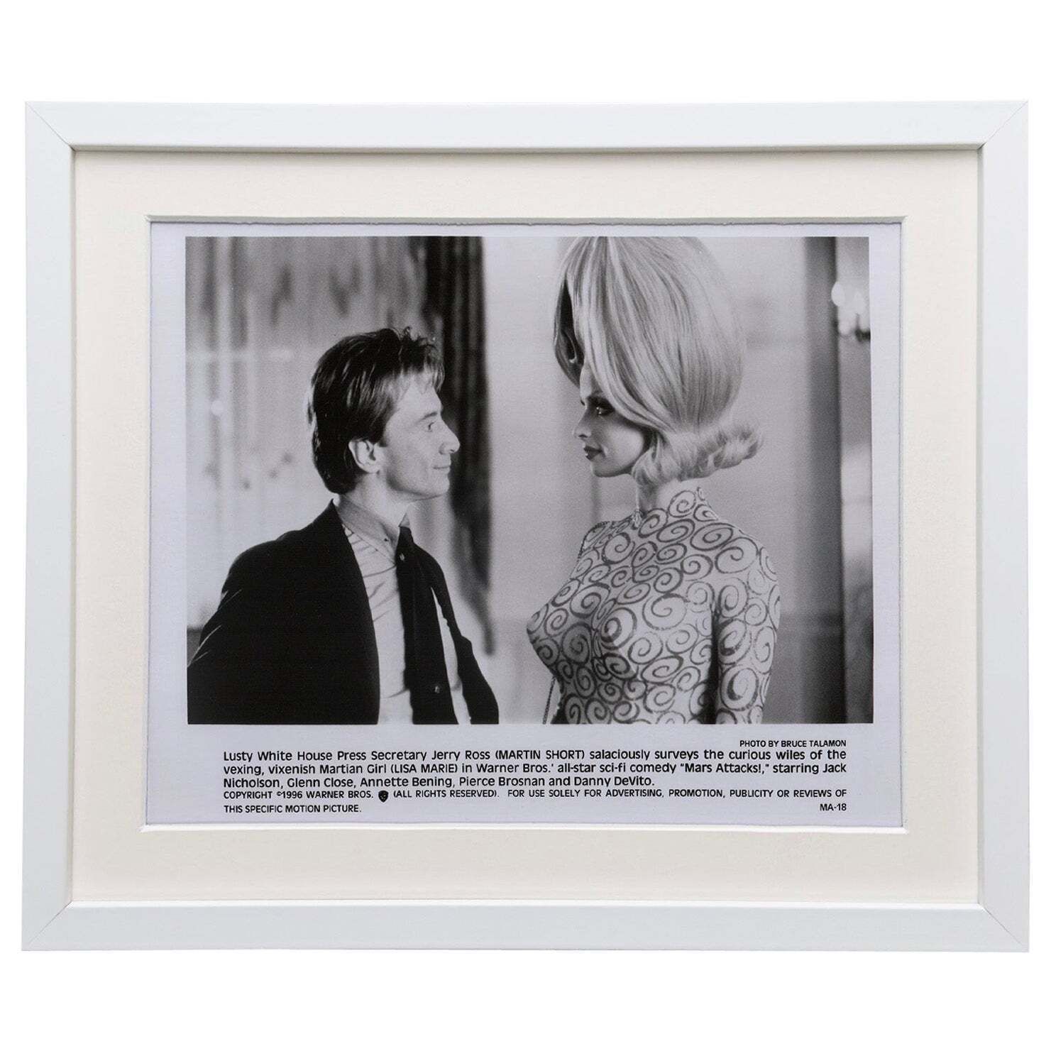 Mars Attacks 1996 Publicity Film Movie Press Still Framed