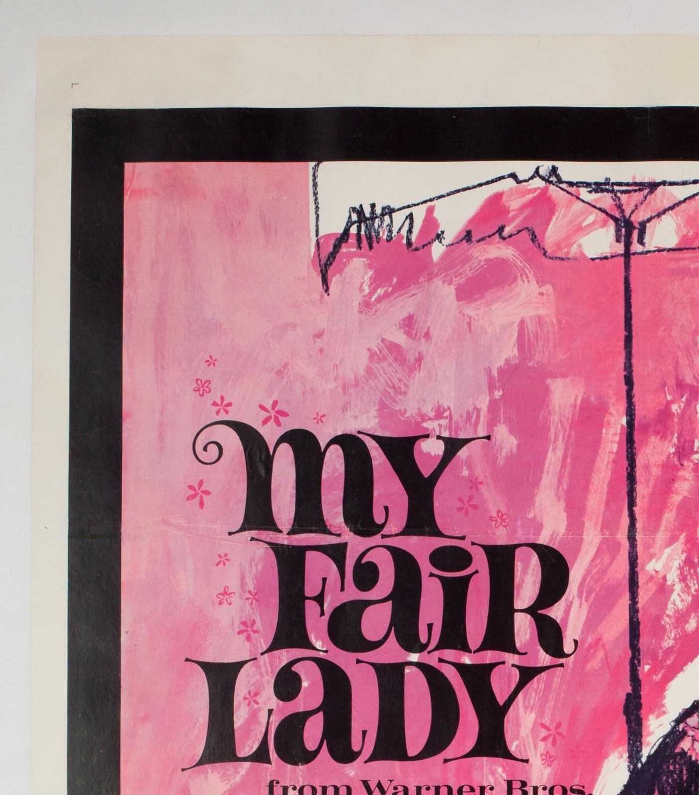 Affiche de cinéma US 1 sheet « My Fair Lady » 1964, par Bob Peak photo vinterior