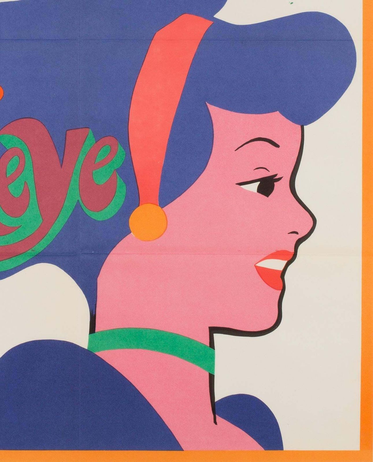 Cinderella Original Large Czech Film Poster, Karel Vaca, 1970 photo buy