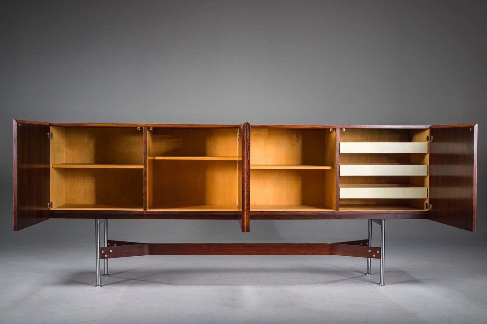 Glr 230 Rosewood Sideboard By Rudolf Bernd Glatzel, 1960s photo for sale