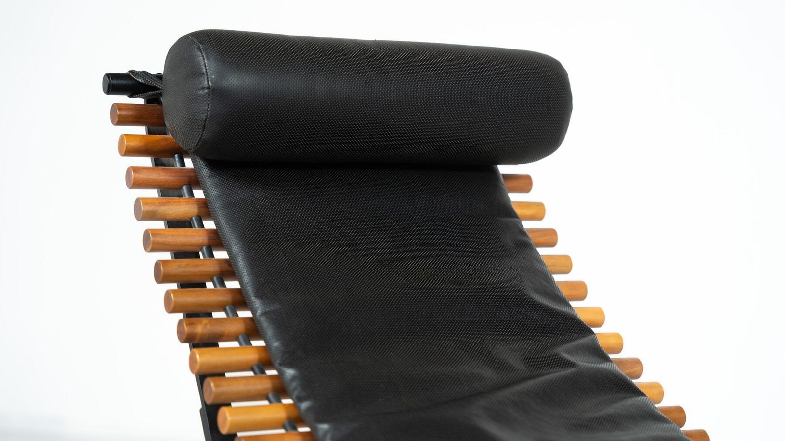 "Spine Back" Lounge Chair By Peter Strassl, Germany, 1970s photo vinterior