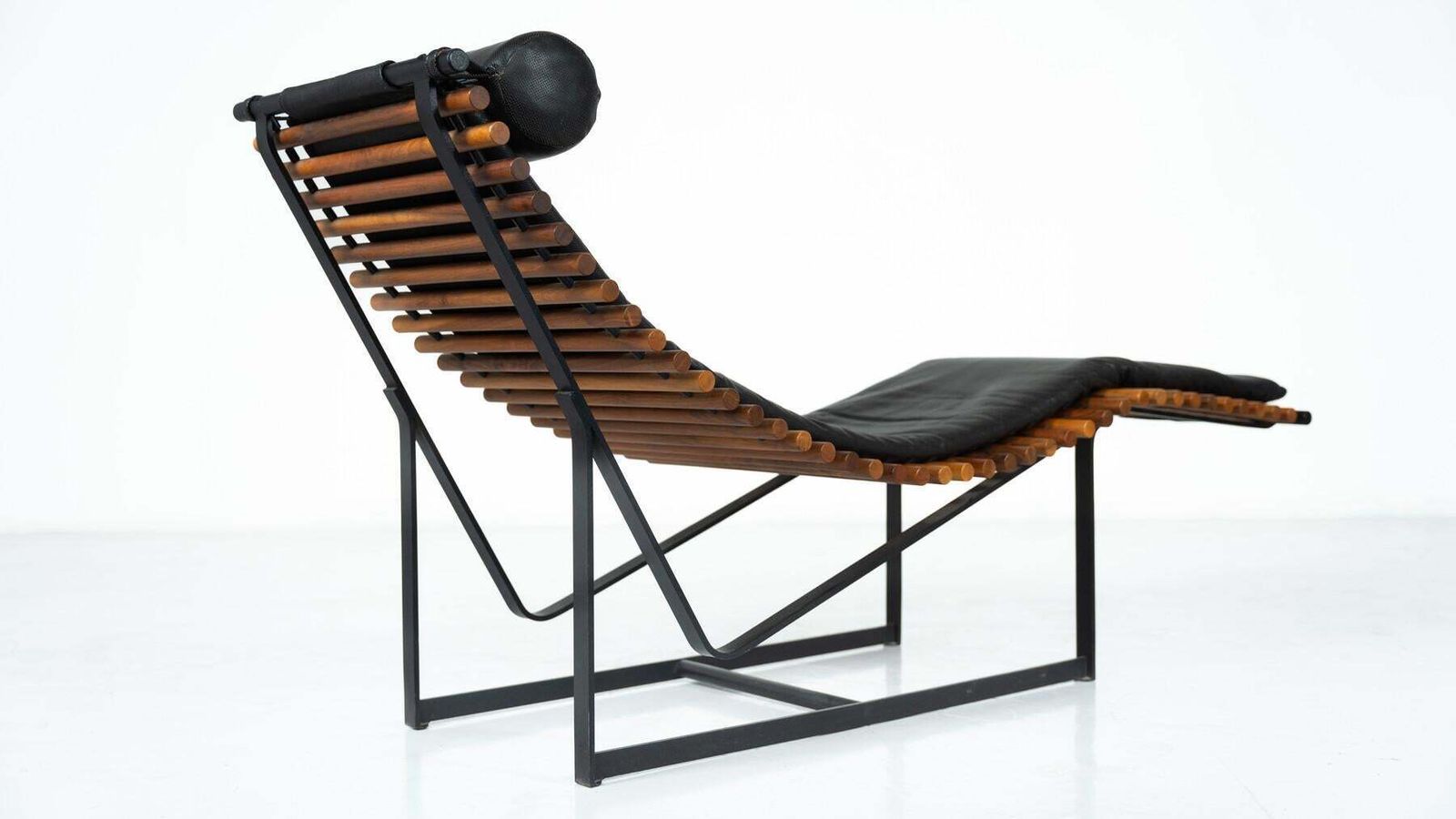 photo vinterior "Spine Back" Lounge Chair By Peter Strassl, Germany, 1970s