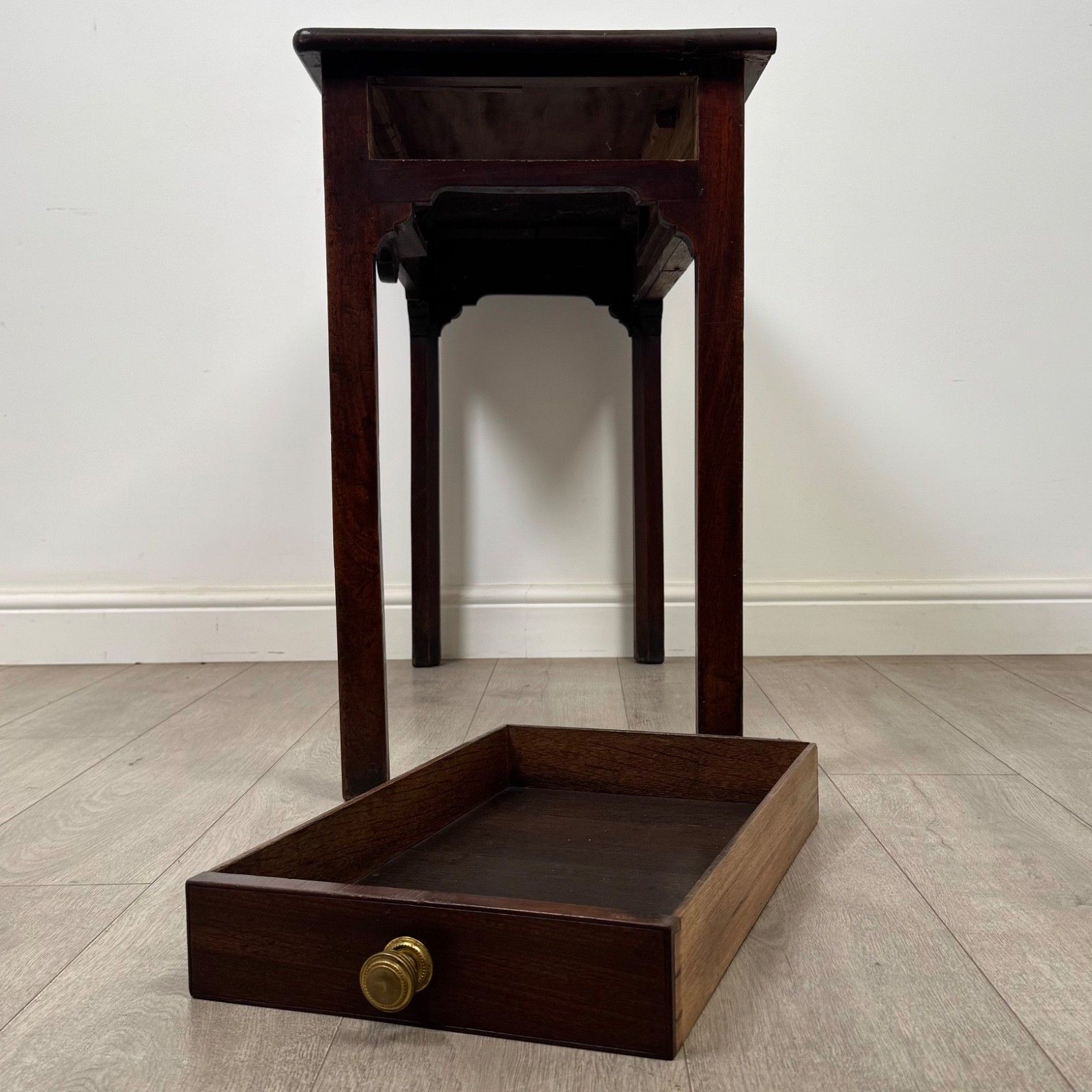 photo for sale Antique 18th Century Georgian Mahogany Side Table ( Af 5488 )