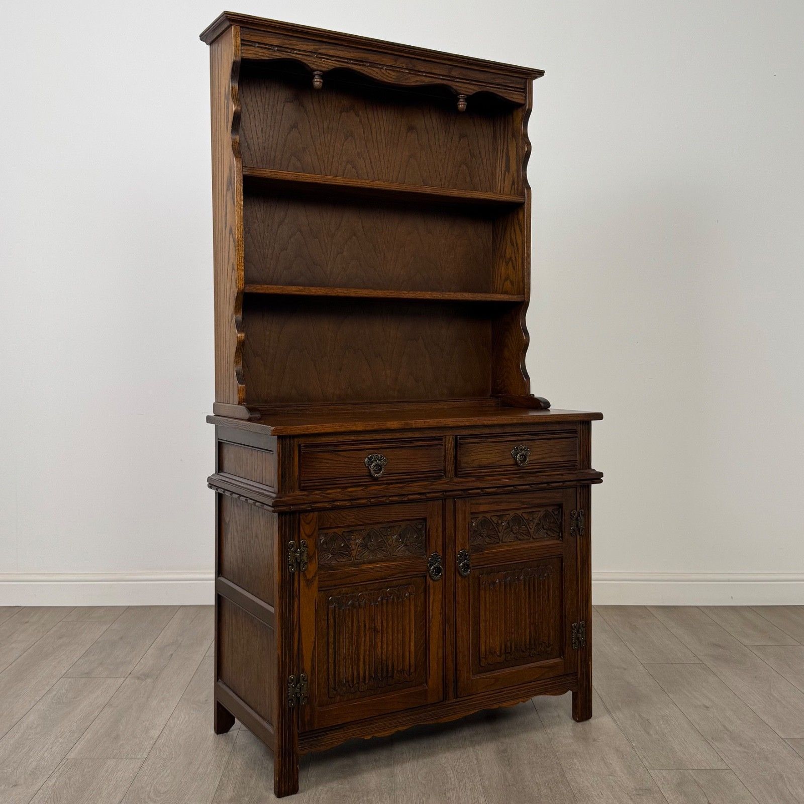 photo furniture Antique 20th Century Welsh Dresser In Oak ( Af 5486 )