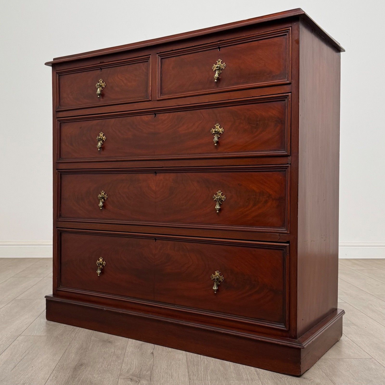 Antique 19th Century Victorian Mahogany Chest Of Drawers ( Af 5519 ) photo furniture
