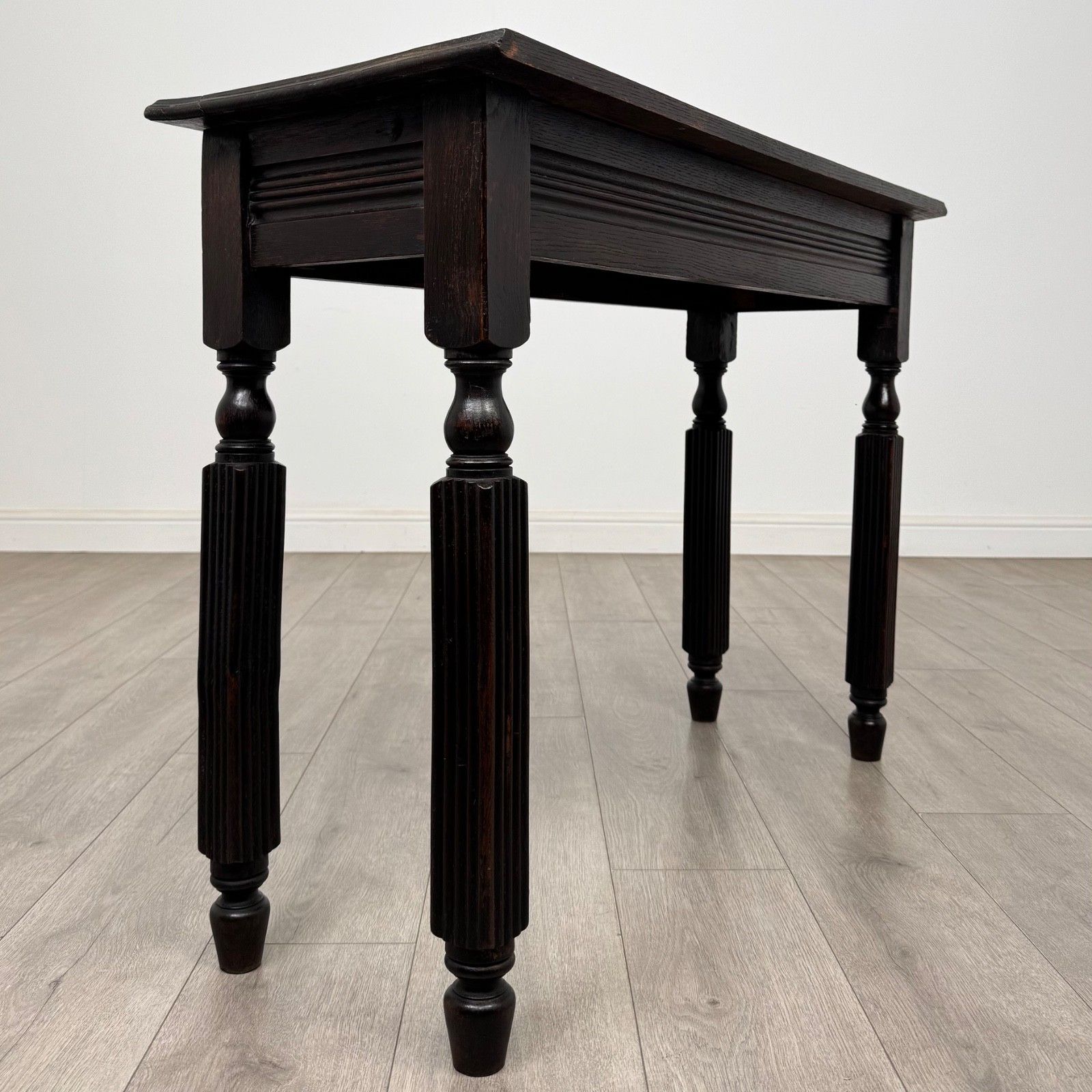 Antique 20th Century Edwardian Side Table In Oak ( Af 5503 ) photo Furniture