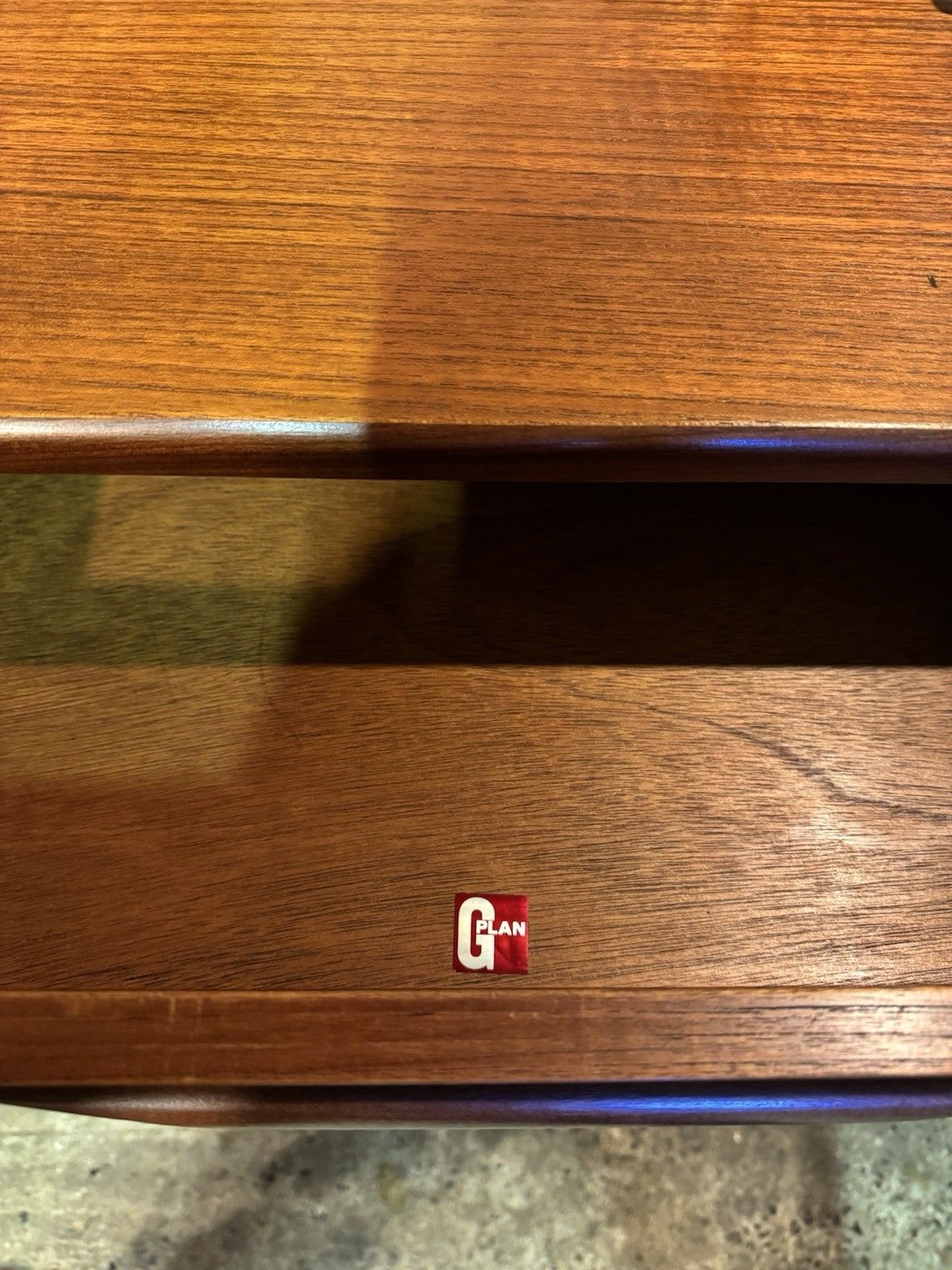 🚛 Vintage Mid Century G Plan Teak Chest Of Drawers Danish Scandinavian Design photo Furniture