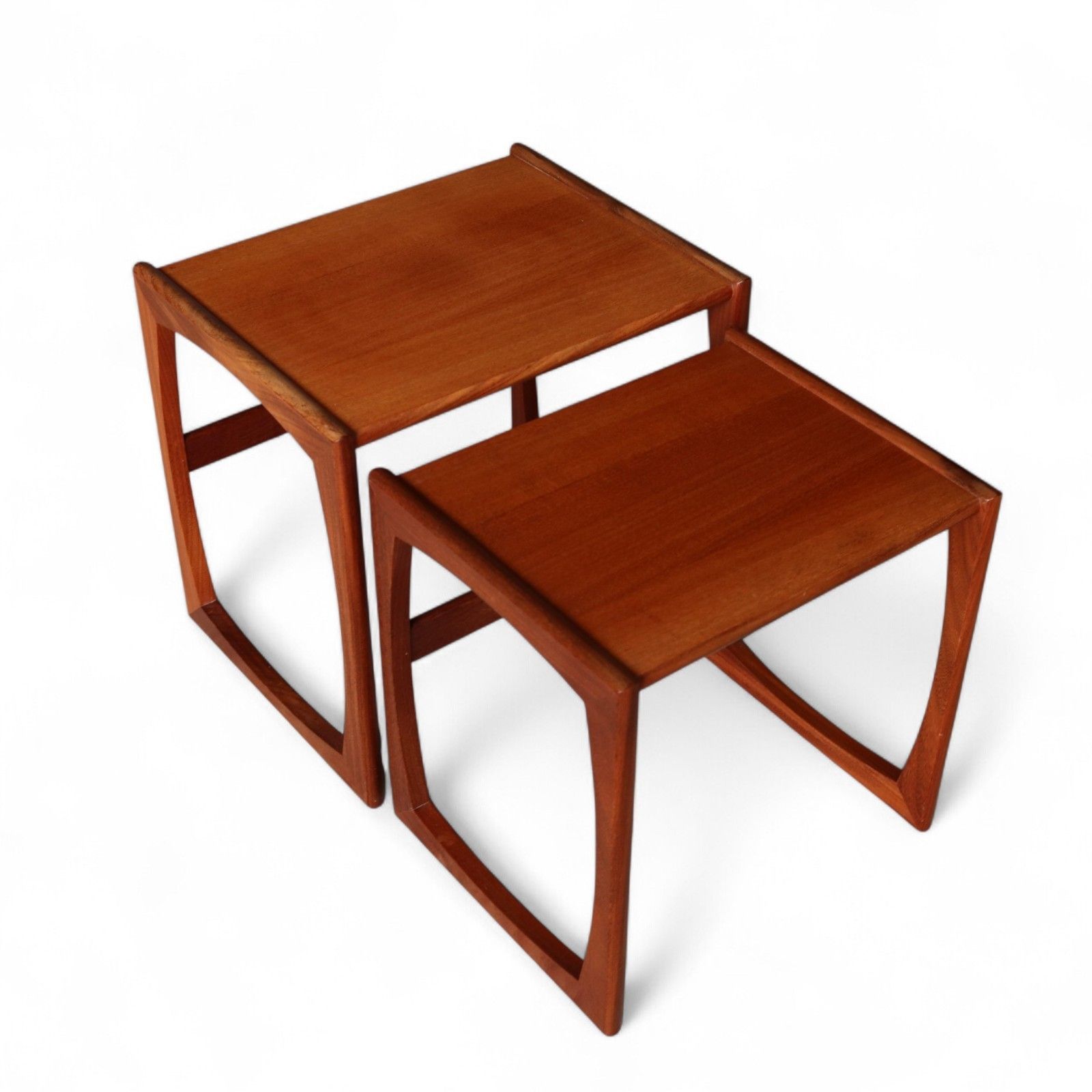 photo vintage G Plan Nest Of 2 Tables Mid Century Teak Side Tables
