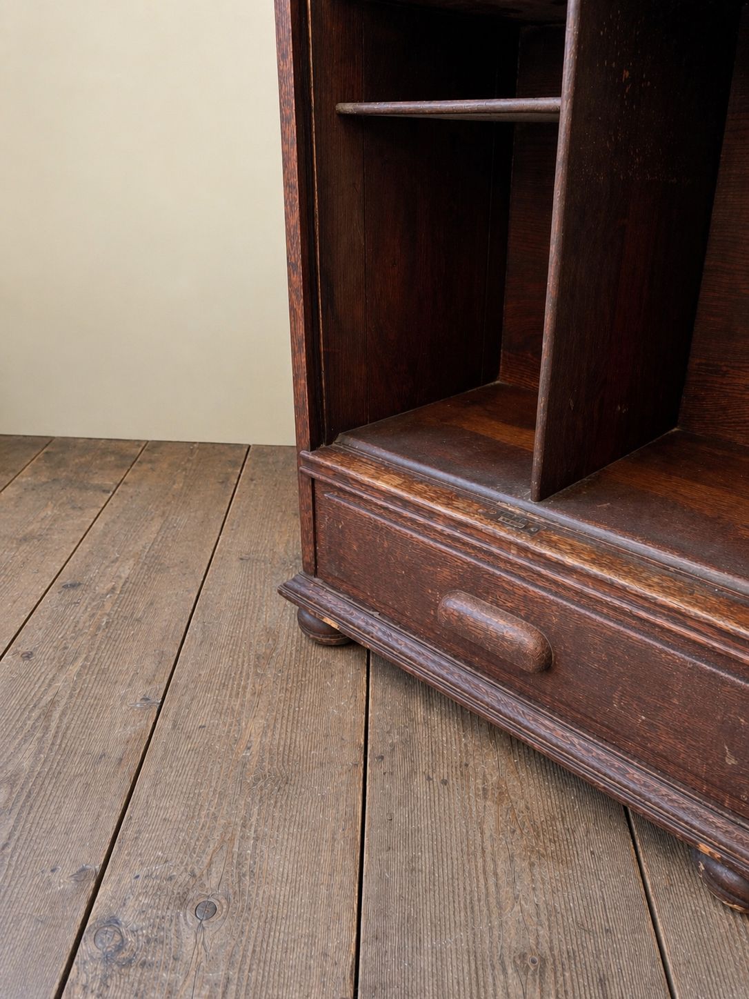 Large Early 1900s Antique Oak Filing Cabinet photo furniture