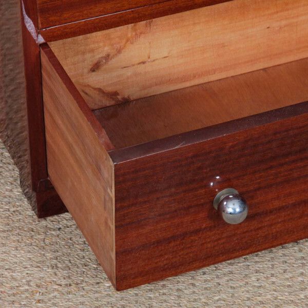 Large Art Deco Mahogany Chest Of Drawers From The 1940s photo 1413.0