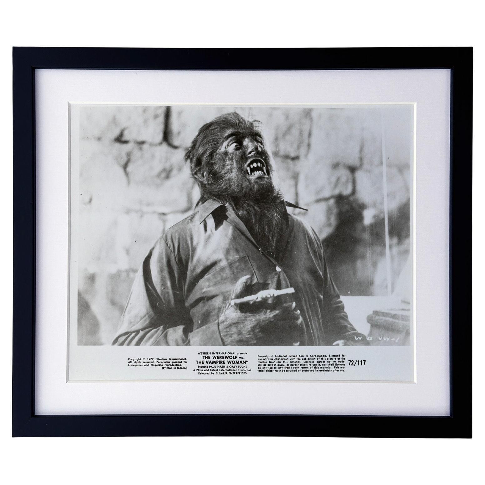 The Werewolf Versus The Vampire Woman (1971) Press Publicity Still   Framed