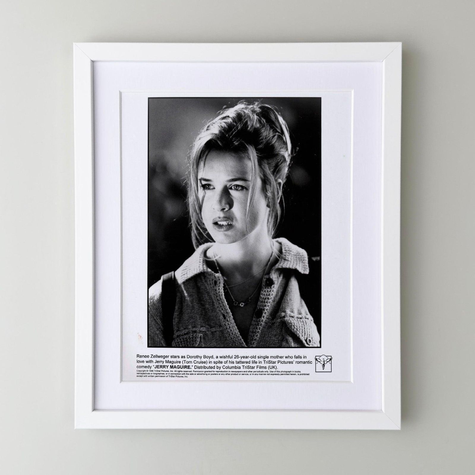 Photo de presse originale encadrée du film Jerry Maguire, 1996 photo for sale