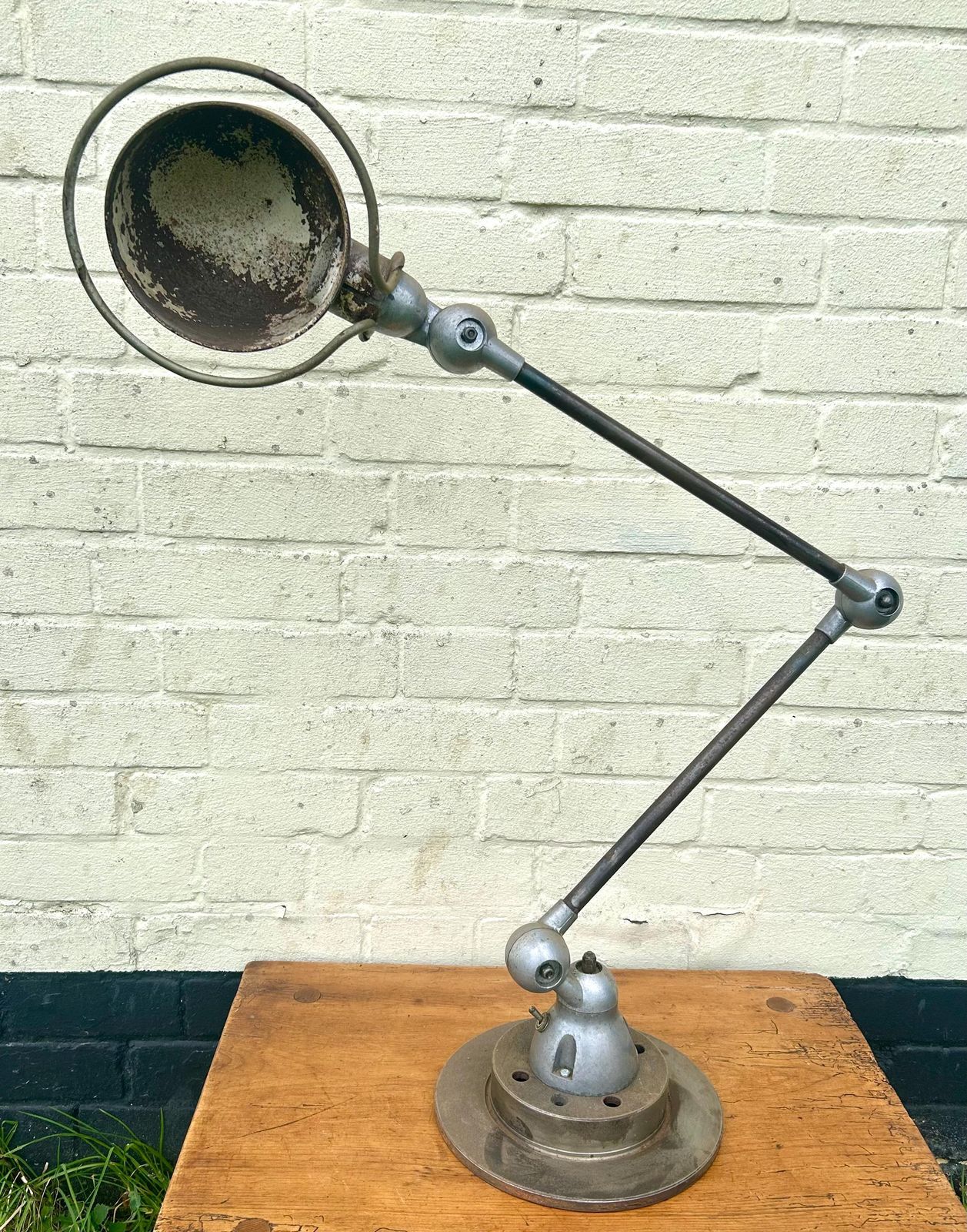 Jielde French Industrial Desk Vintage Lamp Office Factory Retro Antique Light Lighting Mid Century Factory