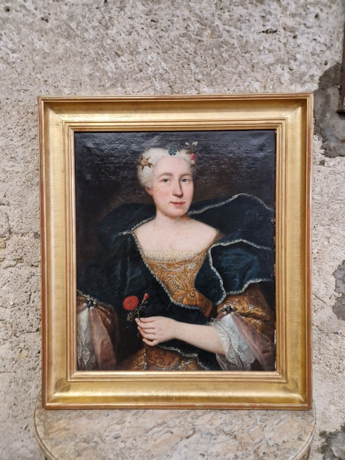 19th Century Oil Painting Rare  Double Sided photo buy