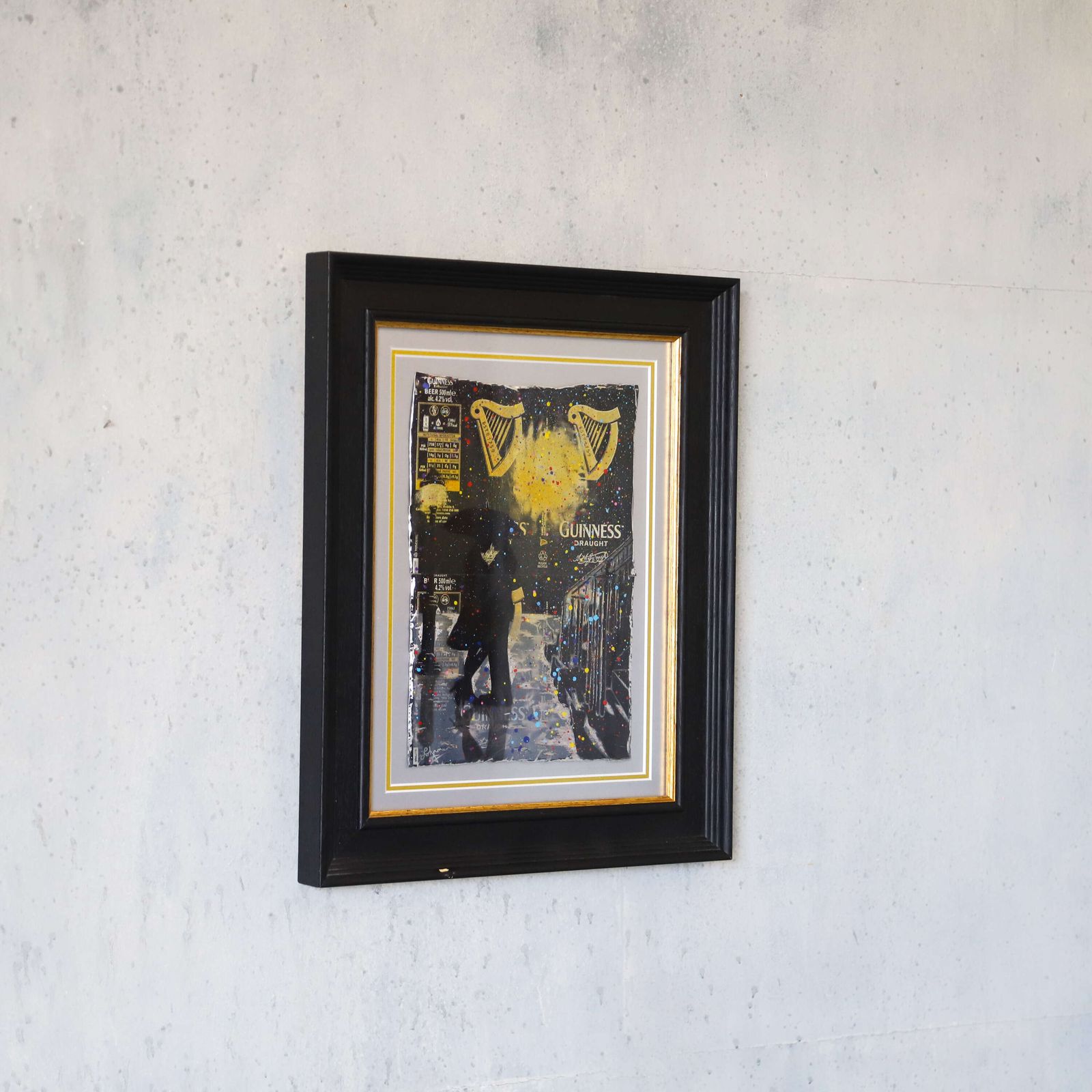 The Lingering Goodnight – Contemporary Urban Mixed Media Artwork By Johnman photo for sale