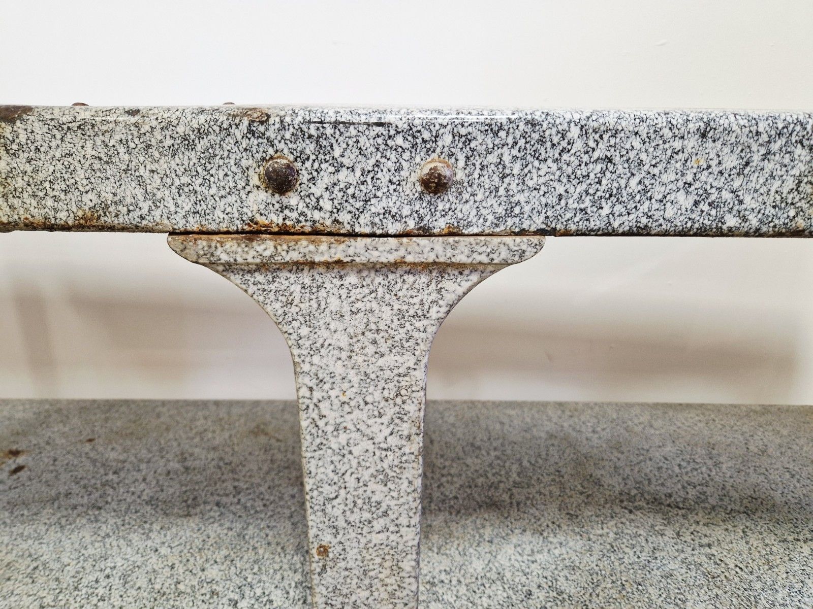 Antique Richmond’s Warrington Industrial Butcher’s Table Kitchen Island Console photo vinterior