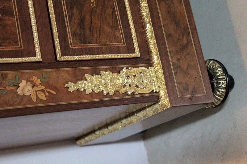 photo for sale Secretary Inlaid Style Louis XVI, 19th