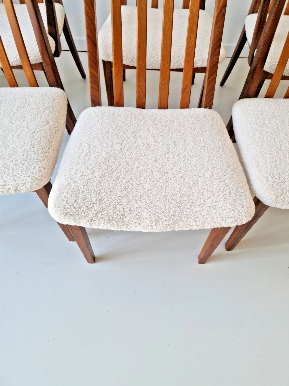 photo buy 6 Mid Century Modern Dining Chairs G Plan Teak Vintage Home Decor