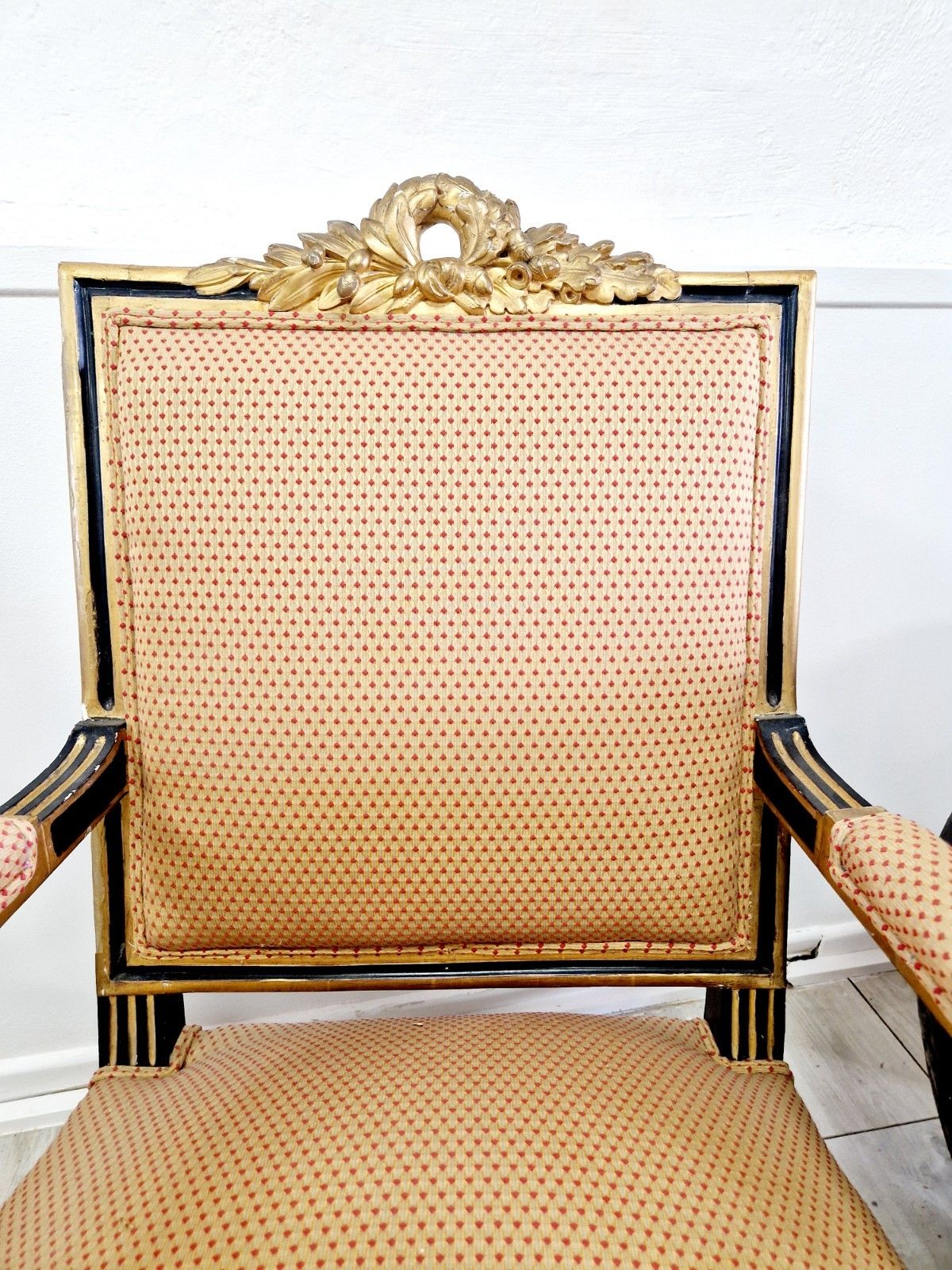 Antique French Armchairs Napoleon III Period photo for sale