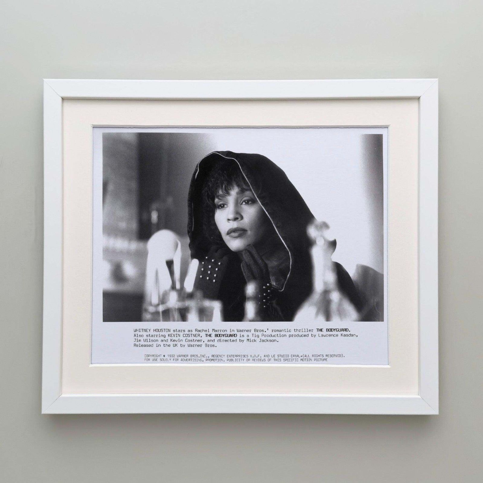 The Bodyguard 1992 Publicity Film Movie Press Still Framed photo Kunst