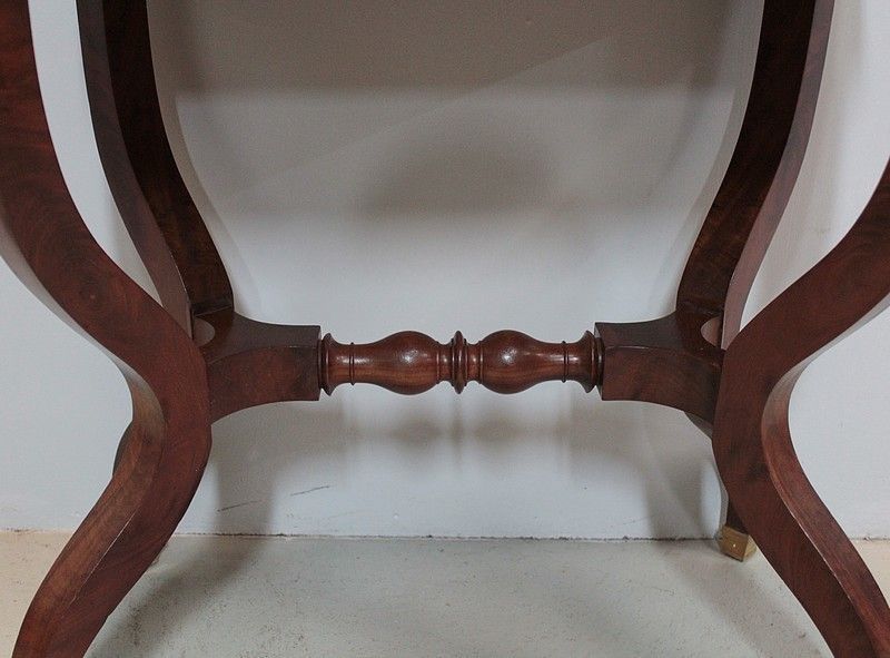 photo furniture Charles X Dressing Table In Mahogany 19th