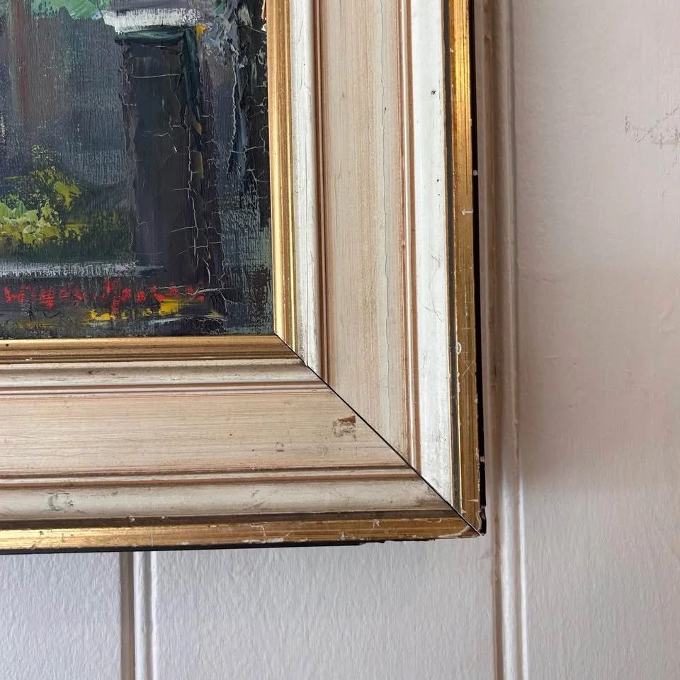 John Wynne Morgan School House Oil Painting photo Art