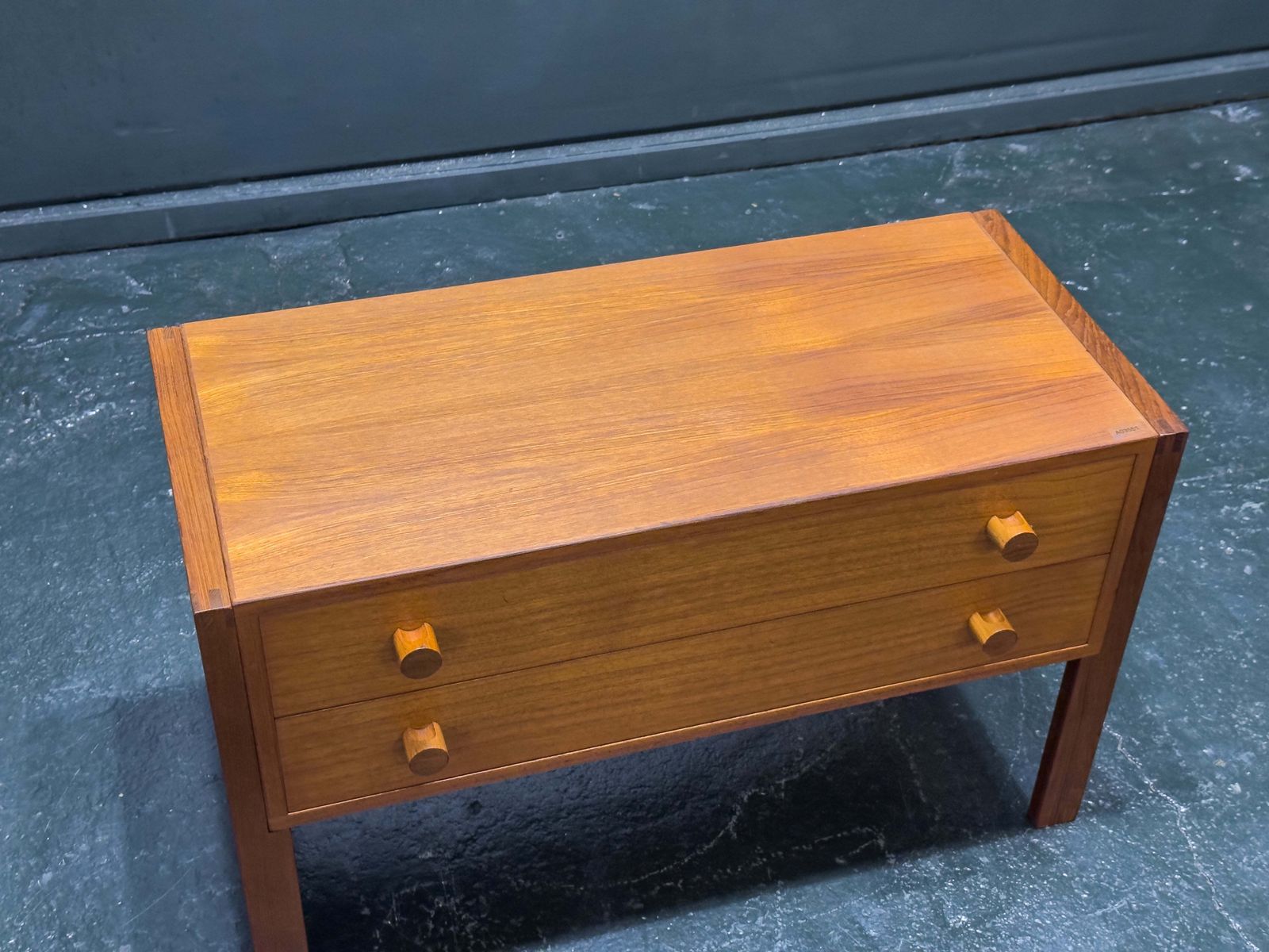 Aksel Kjersgaard Low Oak Drawers photo vintage