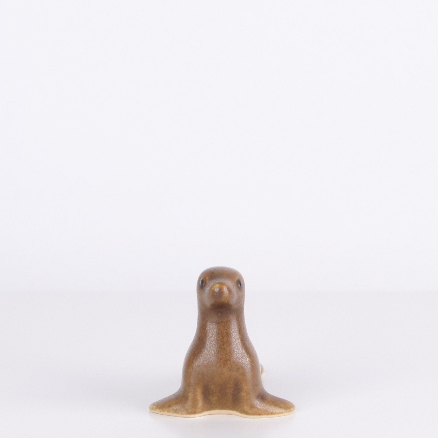 Seal Figure In Glazed Ceramic By Knud Basse, Danish Design, 1960s photo furniture