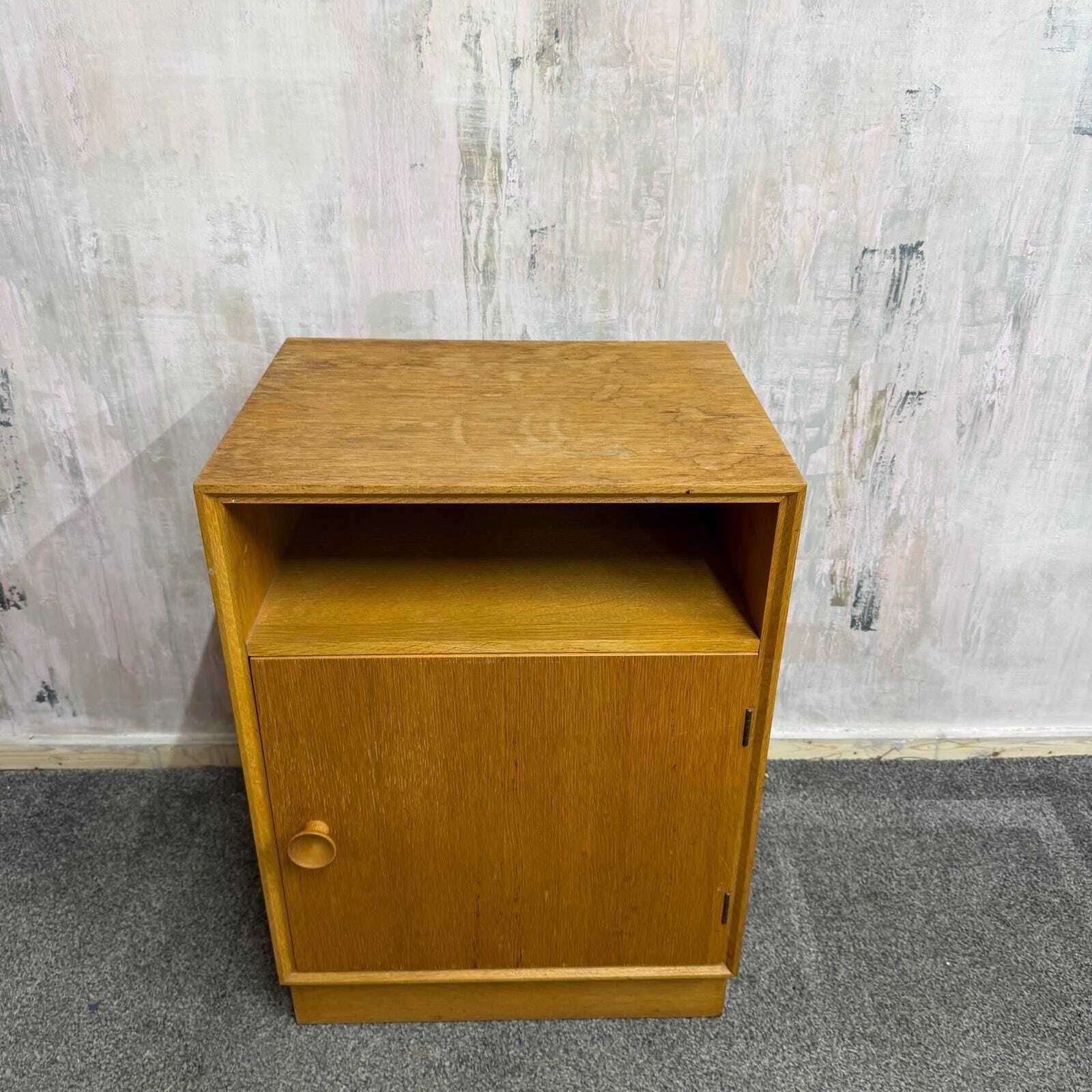 Mid Century Meredew Bedside Cabinet Shelf Cupboard photo for sale