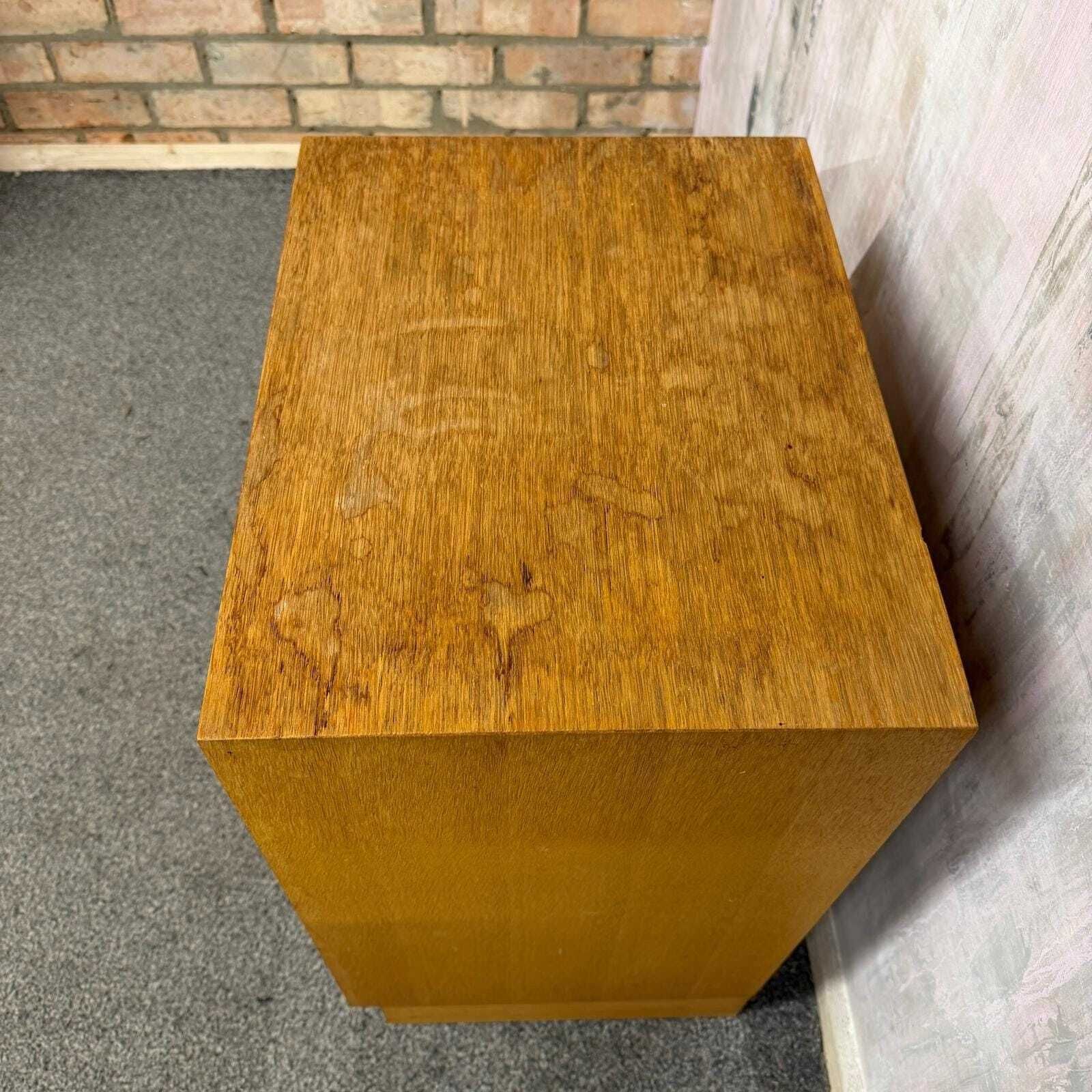 Mid Century Meredew Bedside Cabinet Shelf Cupboard photo 154.0