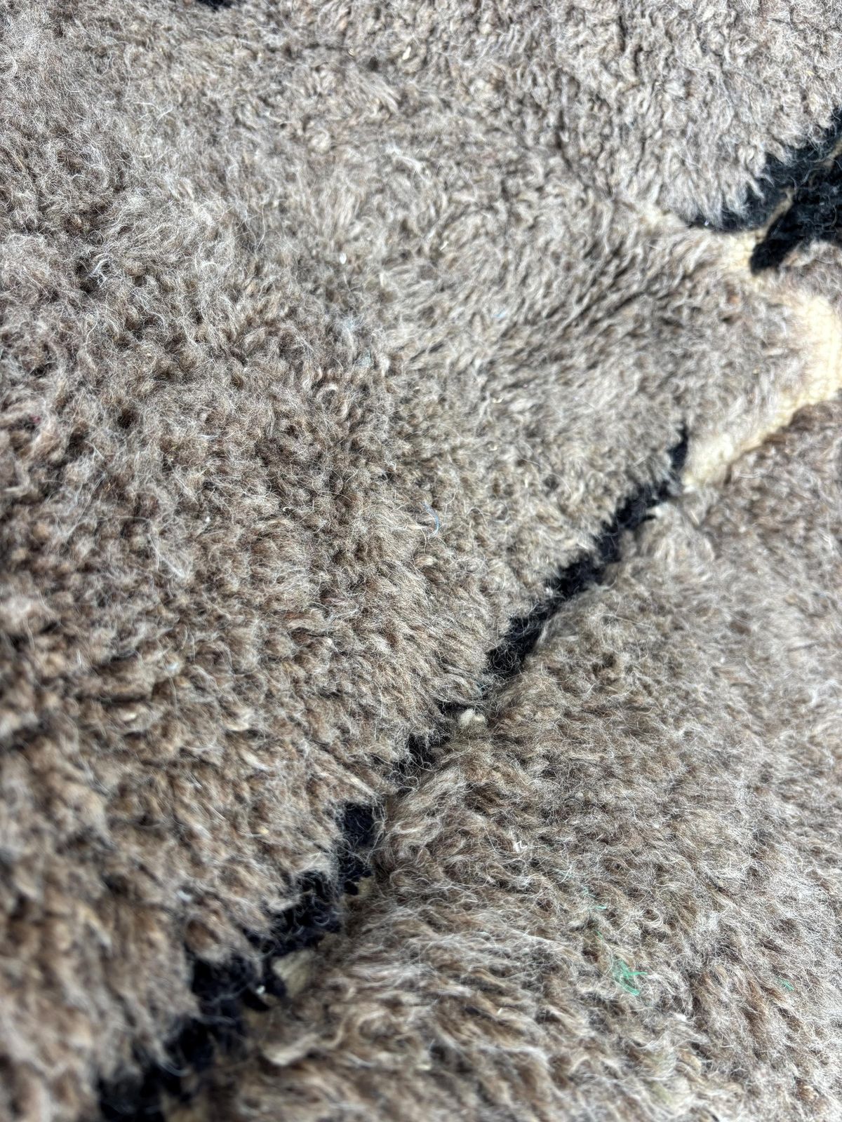 photo furniture Modern Interior Living Wool Mrirt Rug 200x300 Cm  Hand Made Berber Wool Rug   Luxury Area Rug   Modern Ethnic Design   Eco Friendly Wool Rug