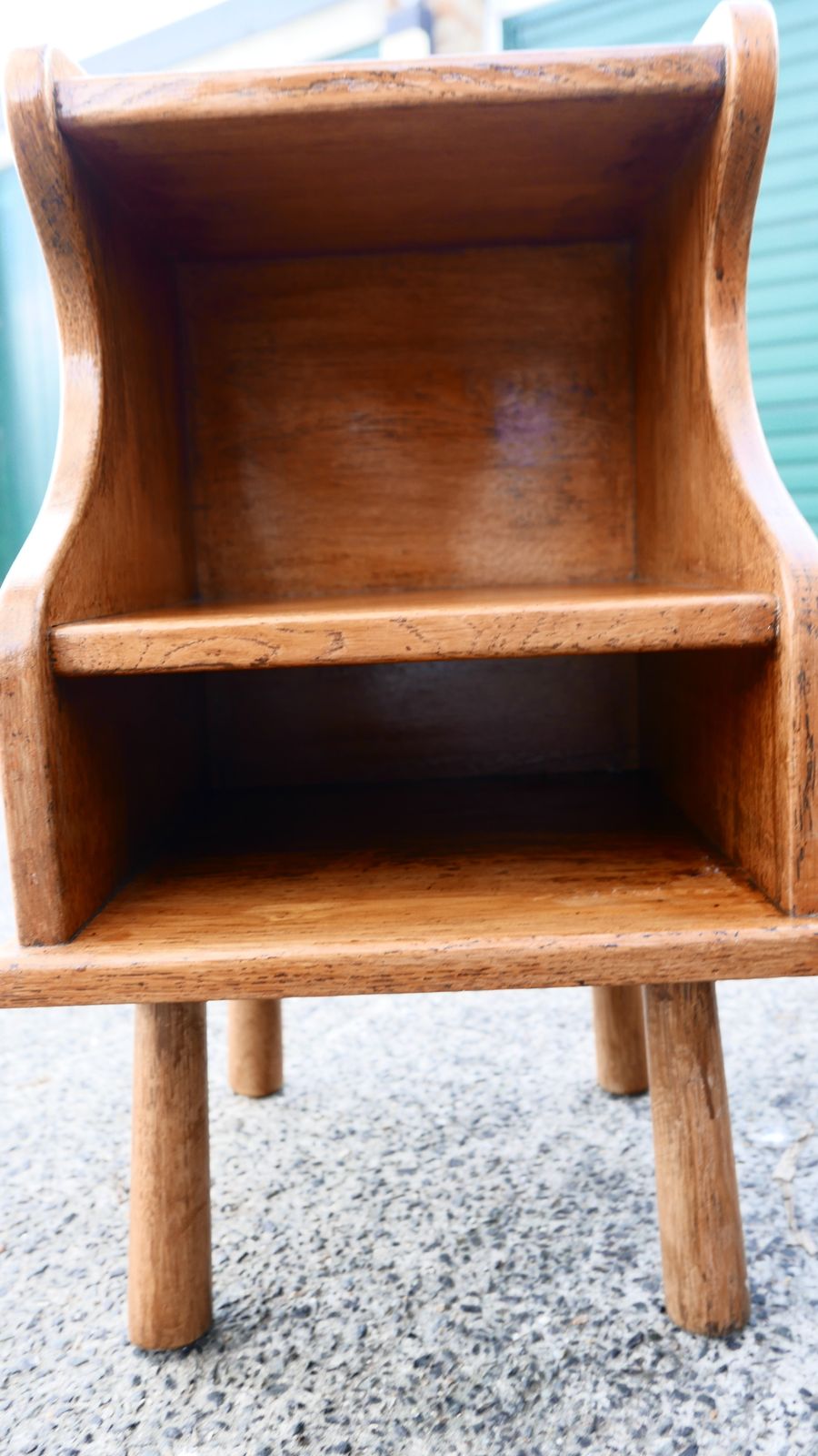 320.0 Meubelfabrik Oisterwijk Bedside Table   Solid Oak photo