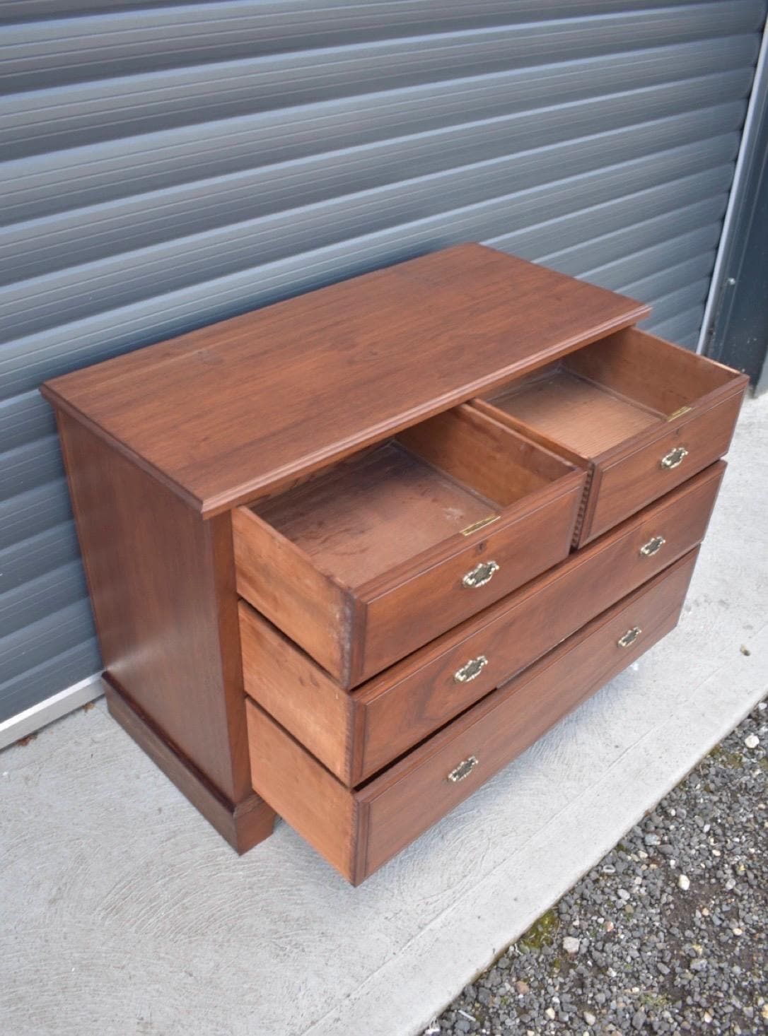 Antique Solid Oak Chest Of Drawers photo buy