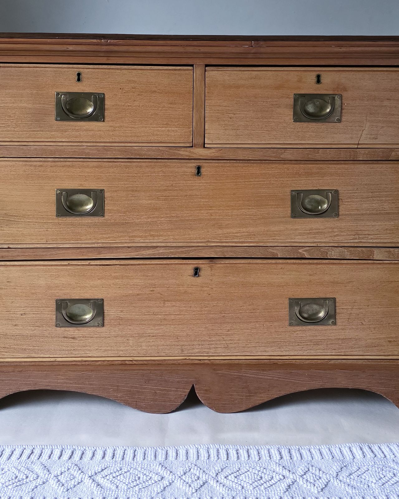 Antique Pine Merchants Chest Of Drawers photo vinterior
