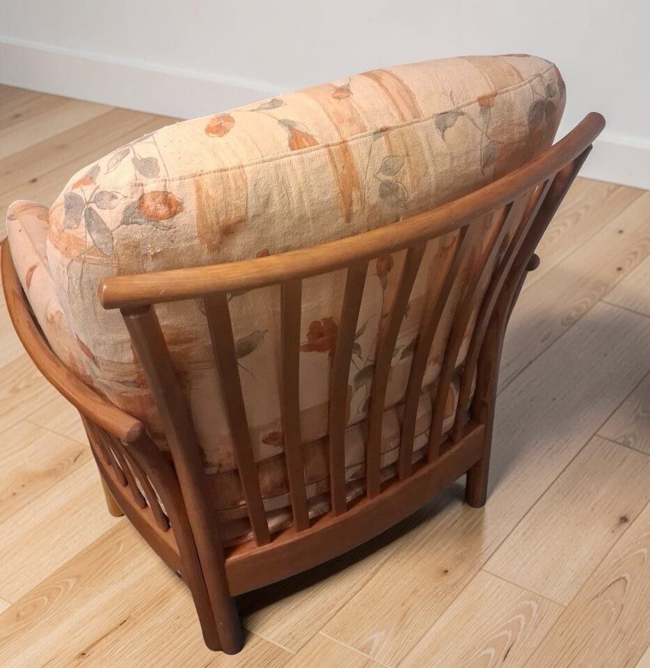 photo for sale Vintage Ercol Renaissance High Back Very Wide Armchair Very Comfy