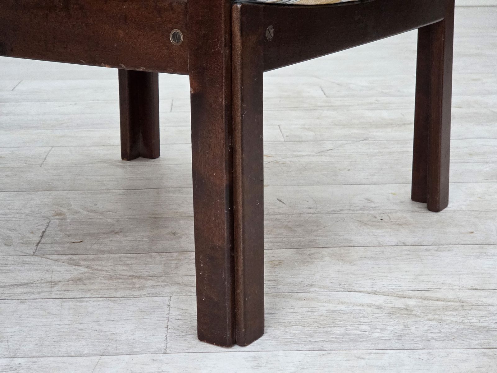 1970s, Danish Design By Illum Wikkelsø, Armchair Model "Plexus", Teak Wood, Furniture Mesh. photo buy
