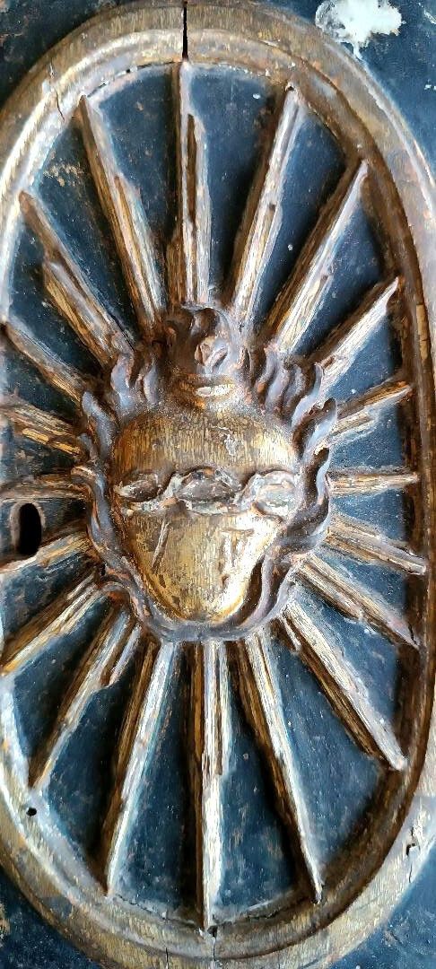 Door Frieze From An Old Tabernacle, 17th Century Italy, H. 29.5 Cm photo Home Fixtures