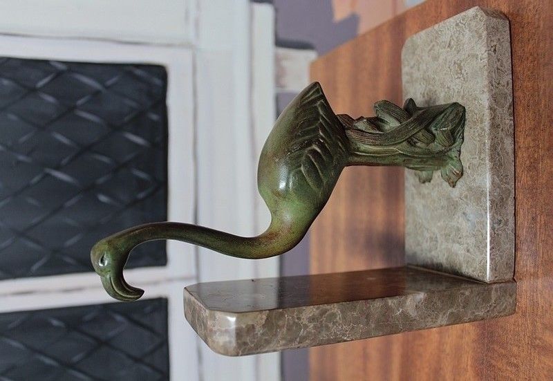 Bookshelf In Regule & Marble 20th photo 612.85
