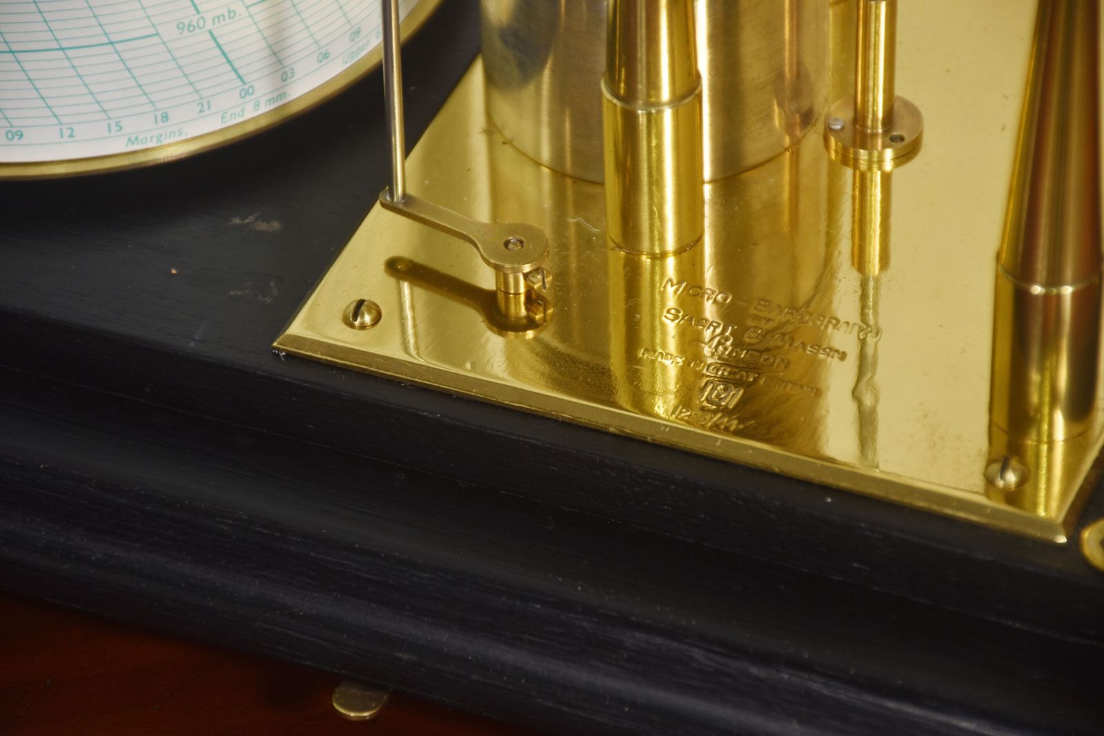 Fine Aneroid Barograph By Short & Mason, London photo 1194.0