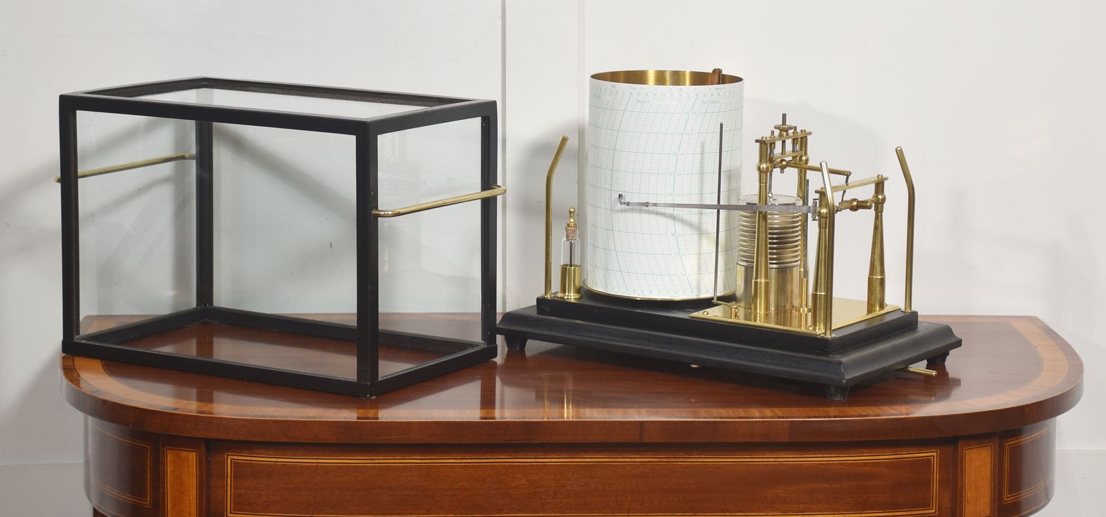Fine Aneroid Barograph By Short & Mason, London photo vintage
