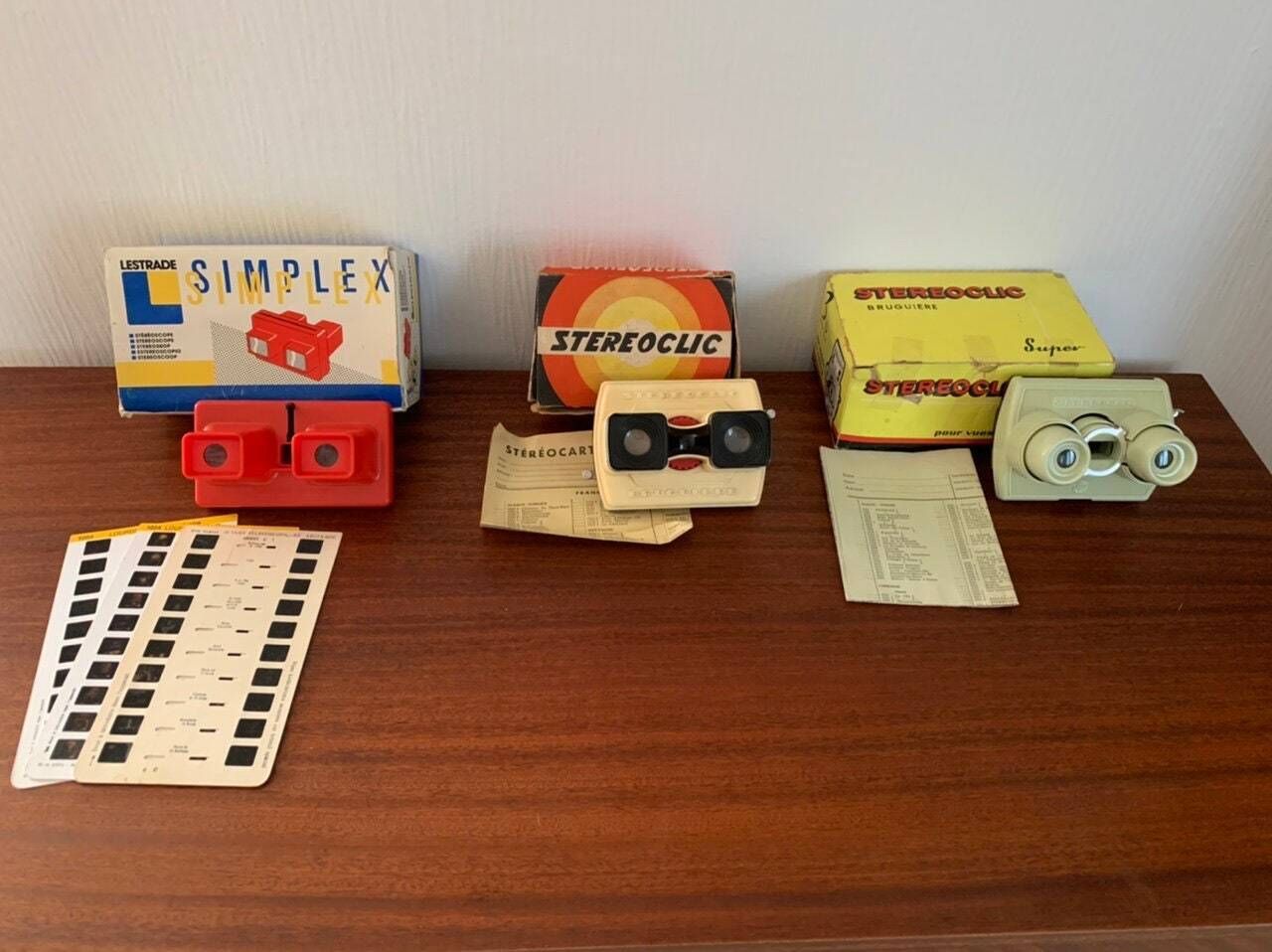 Set Of 3, Collectible, Vintage Stereoscopes/Stereoclics/Slide Viewers