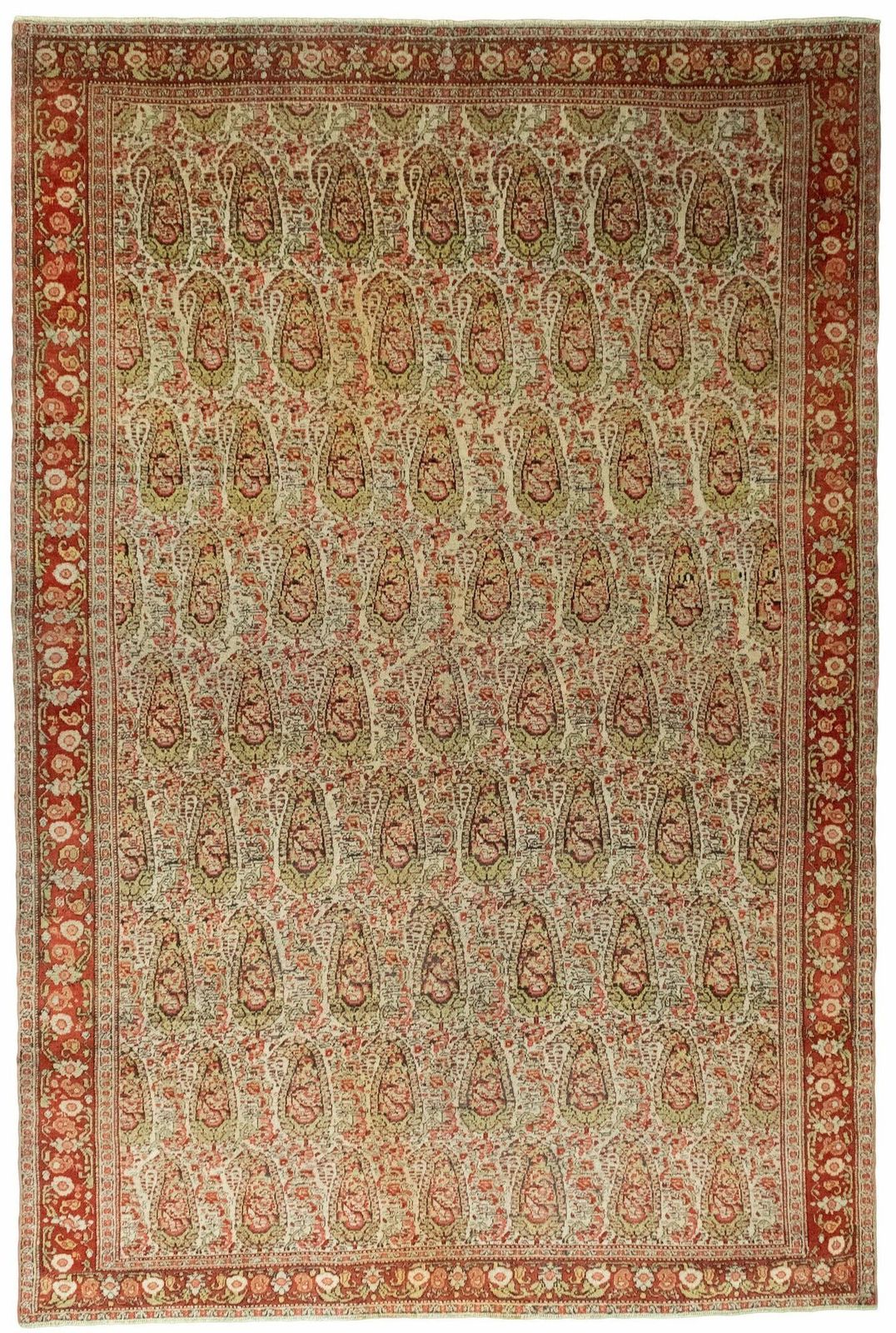Antique Senneh Rug 2.02m X 1.36m