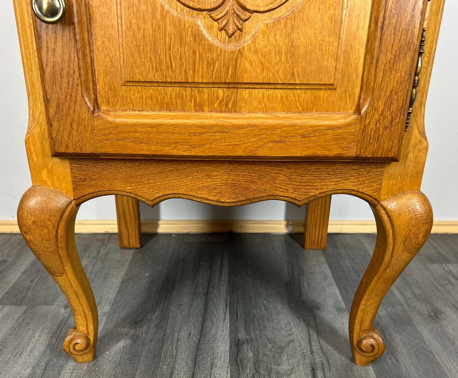 Pair Of Bedside Tables Vintage French Louis XVI Style Cabinets Storage Lot 2869 photo 349.0