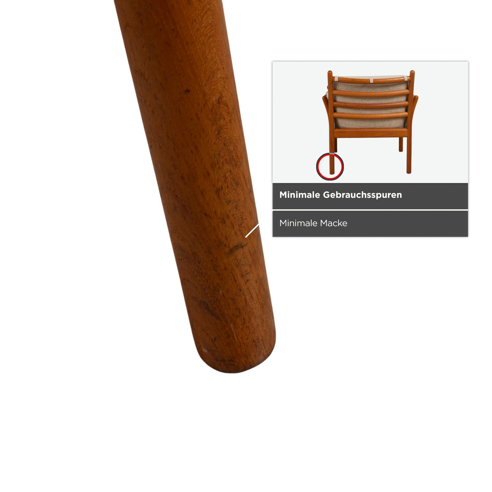 photo furniture Fauteuil CFC Silkeborg Genius en teck, revêtement en tissu gris (Pondus 5), par Illum Wikkelsø, 1975, Mid-Century danois