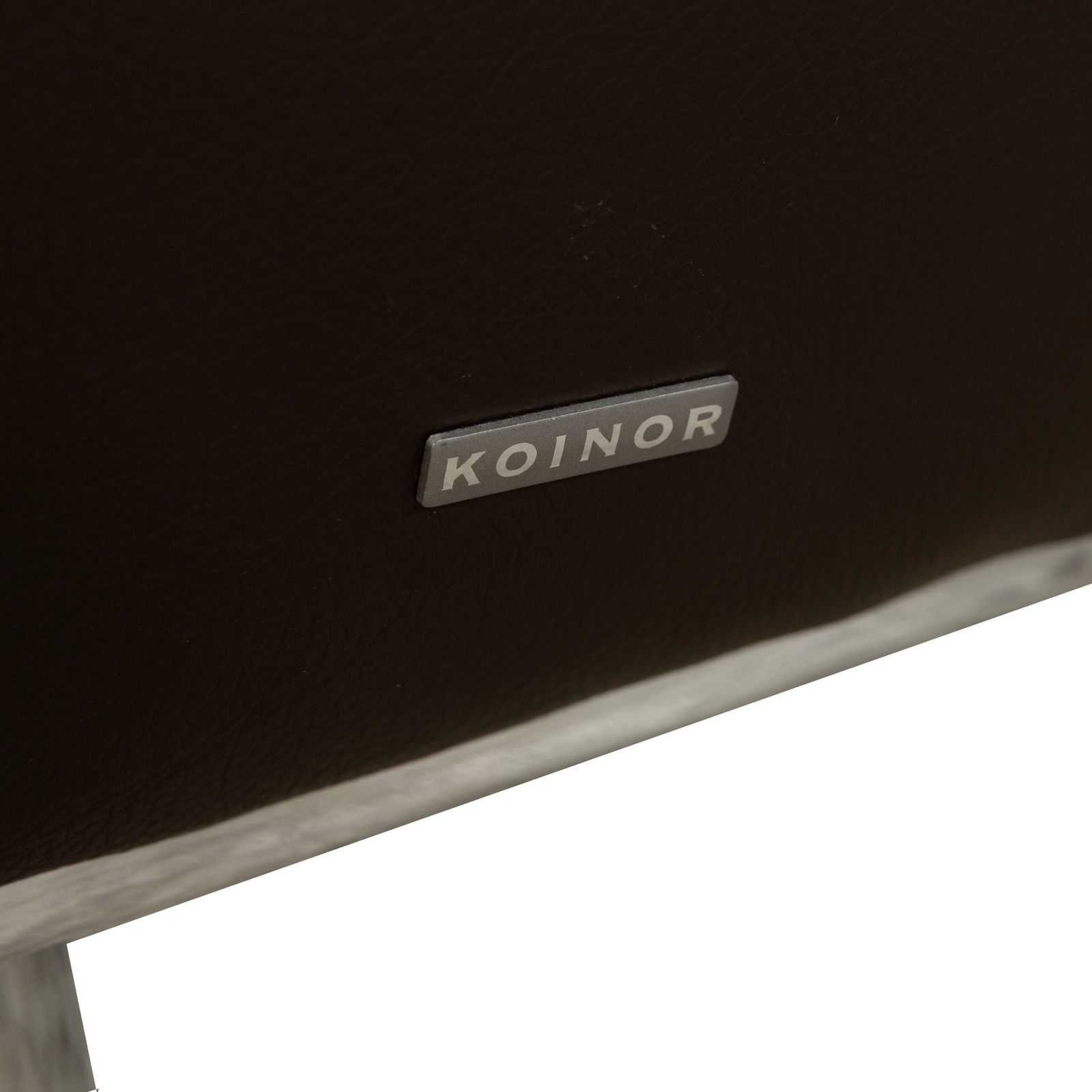 Furniture Koinor Volare Leather Stool Brown photo