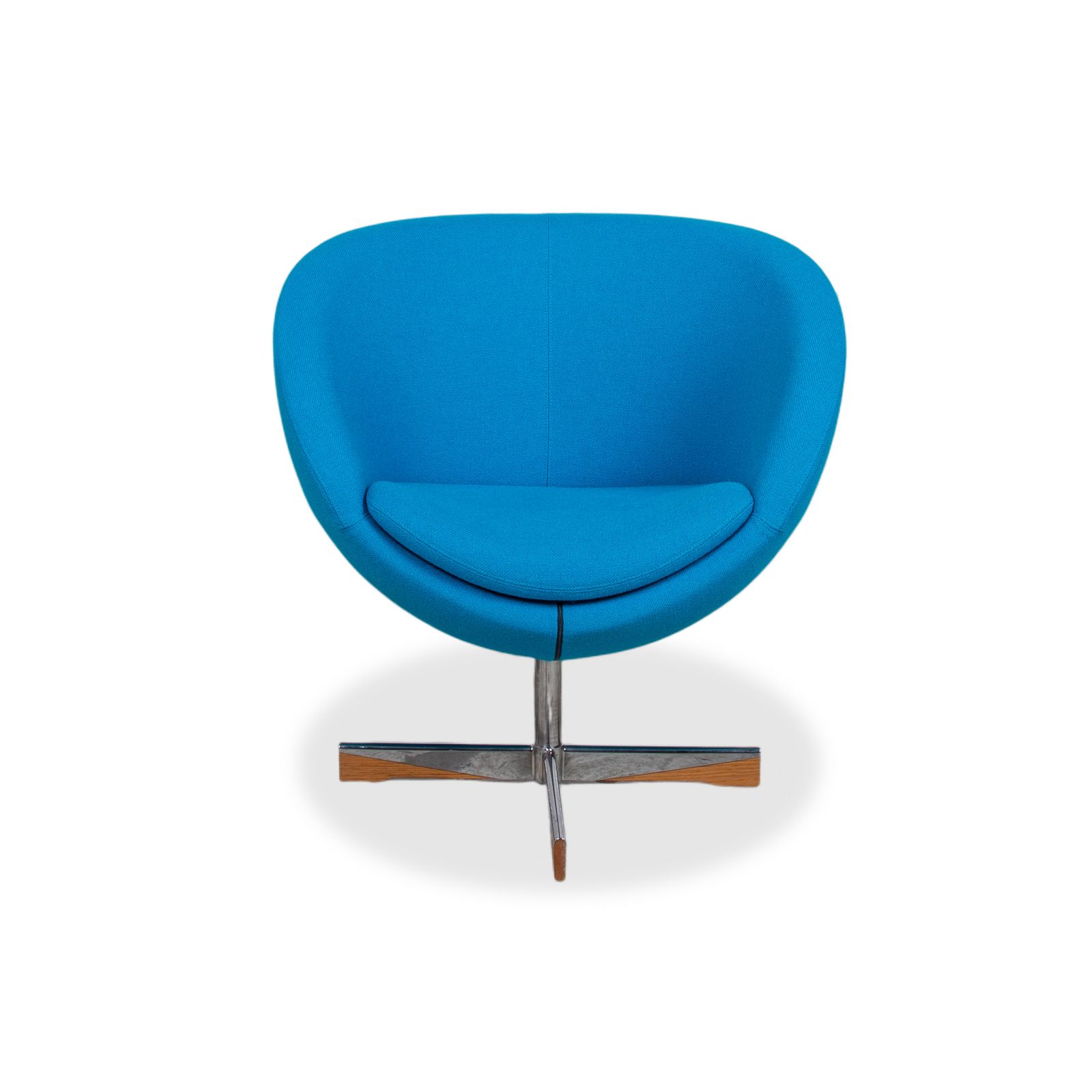 photo for sale Fauteuil pivotant Varier Planet en tissu bleu clair turquoise