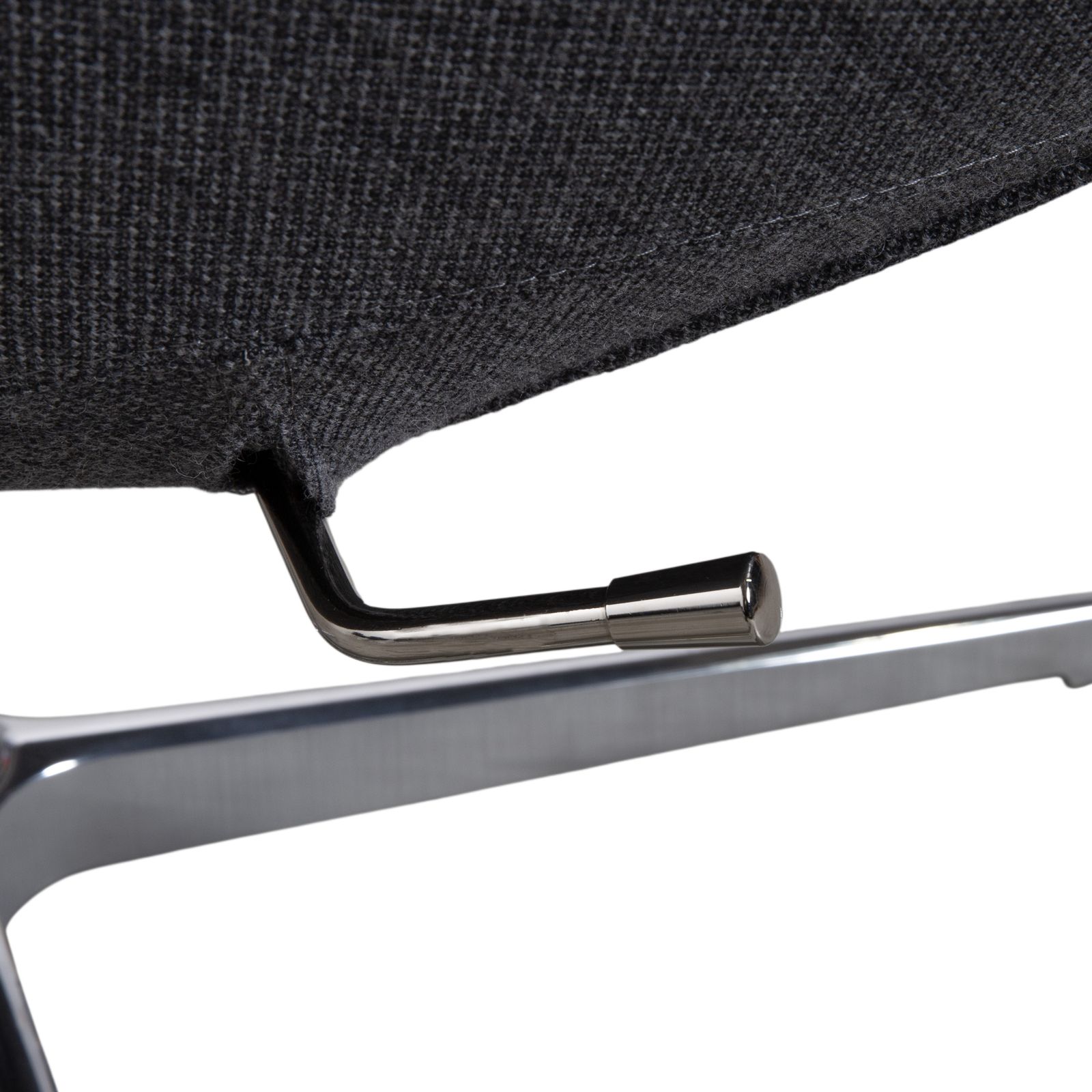 Varier Cocoon Fabric Armchair Set By Thomas Pedersen, Grey Chrome photo buy