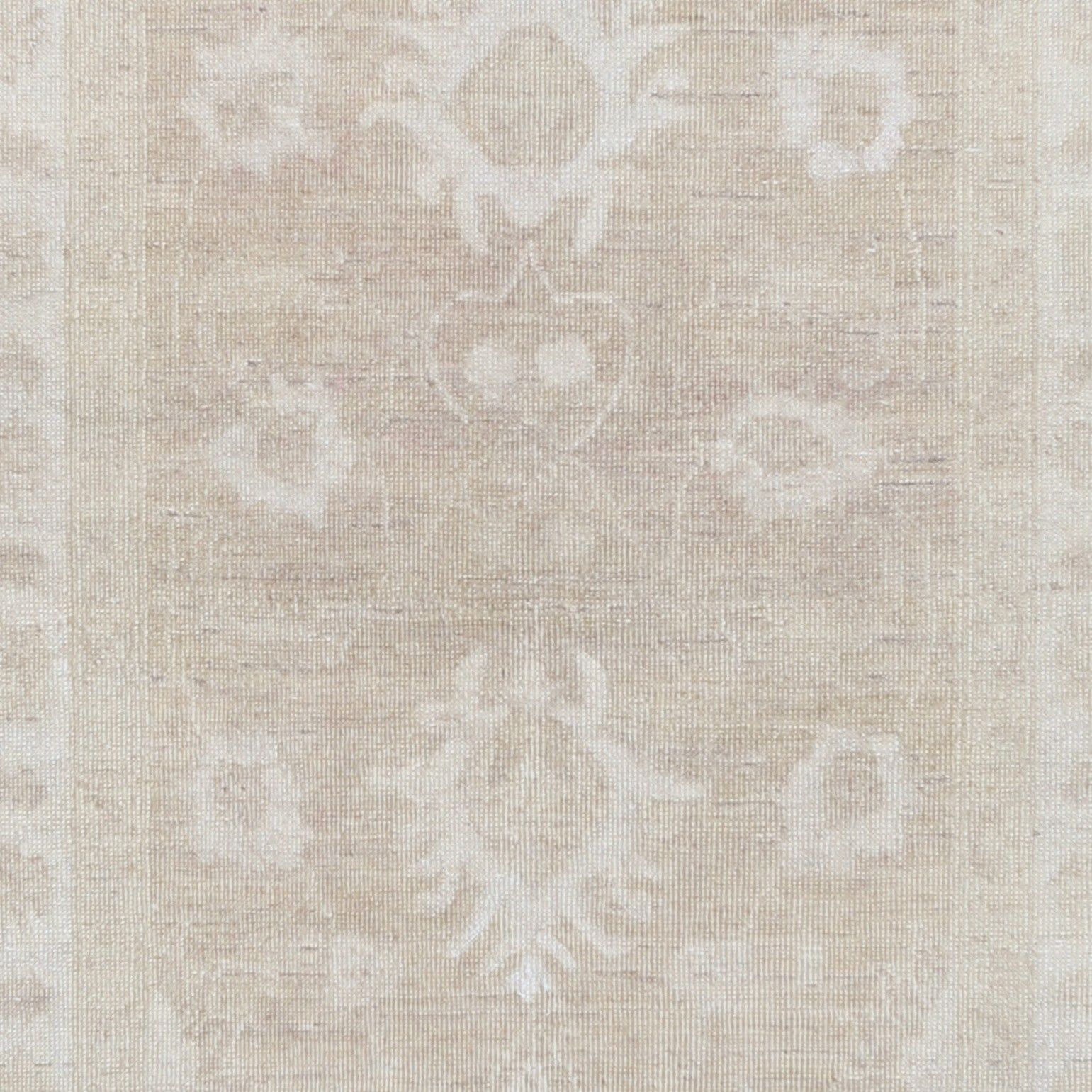 Tapis d'accent noué à la main, beige, 90 x 150 cm. Tapis de chevet traditionnel. Revêtement de sol photo buy