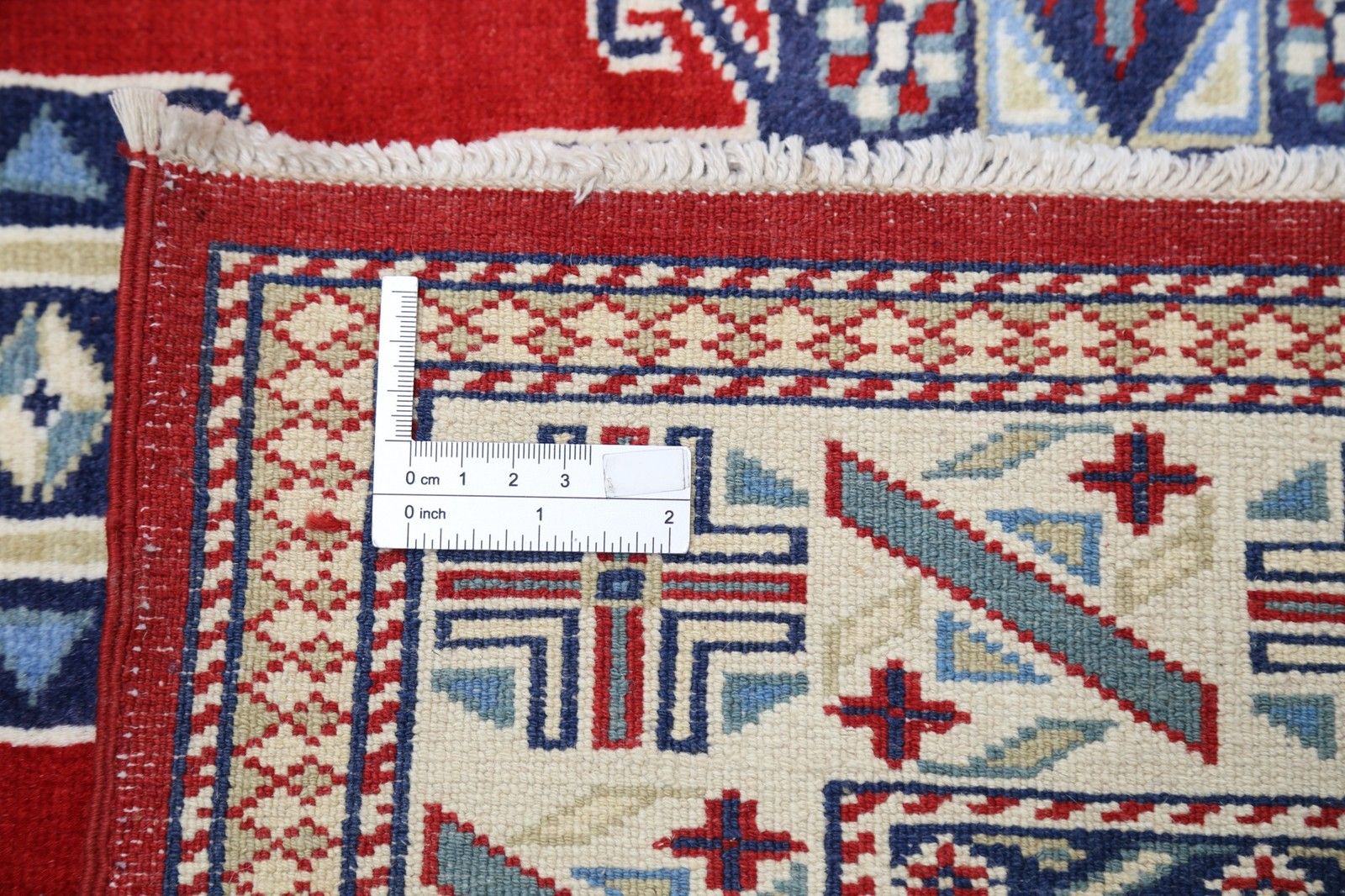 Tapis d'appoint turc noué à la main en laine, 97 x 155 cm. Tapis tribal rouge pour décoration intérieure photo buy