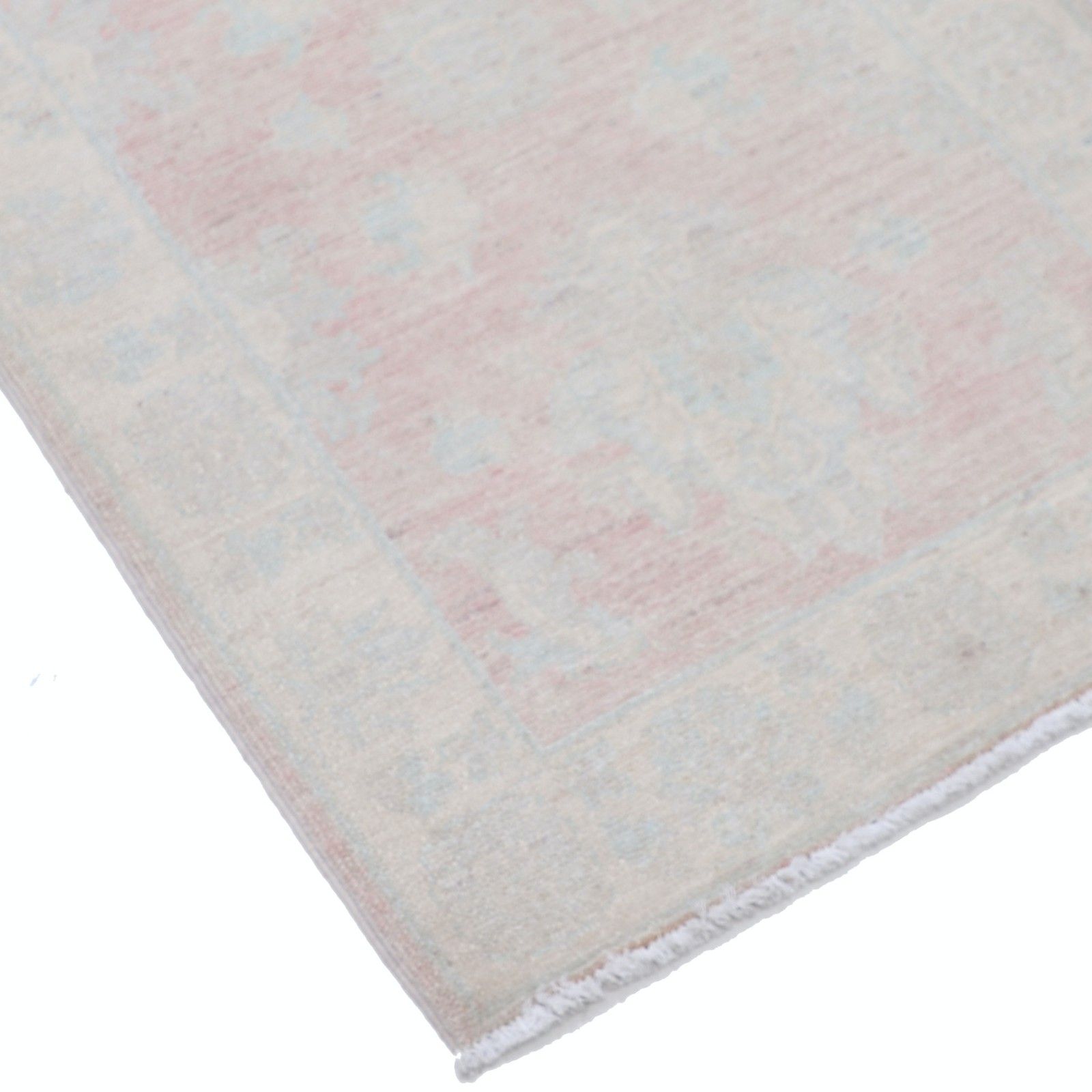 Tapis d'appoint turc traditionnel noué à la main en laine, tons doux, 67 x 100 cm (2'2" x 3'3") photo vinterior
